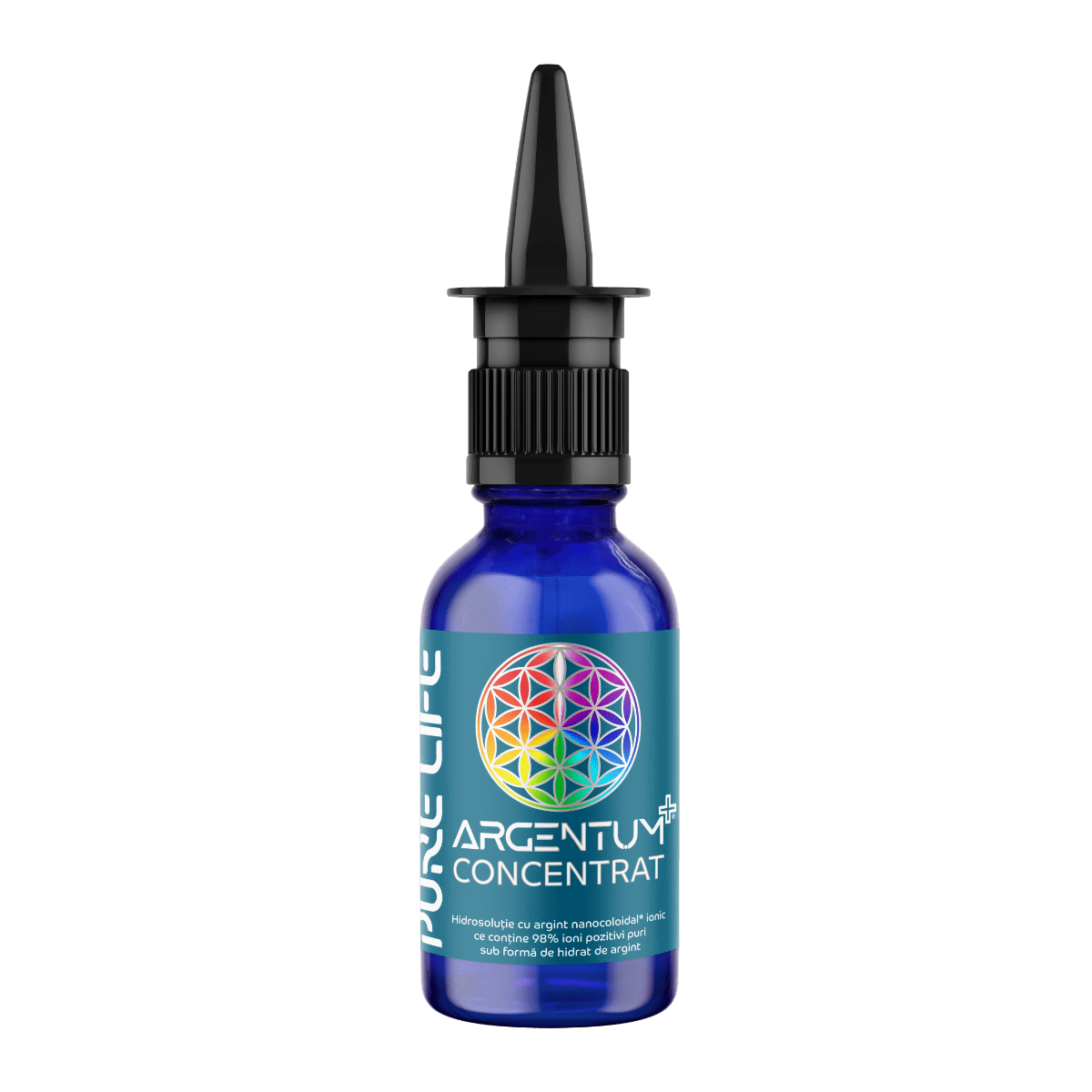 Argentum+® Concentrat 35ppm, 30ml, cu pulverizator nazal