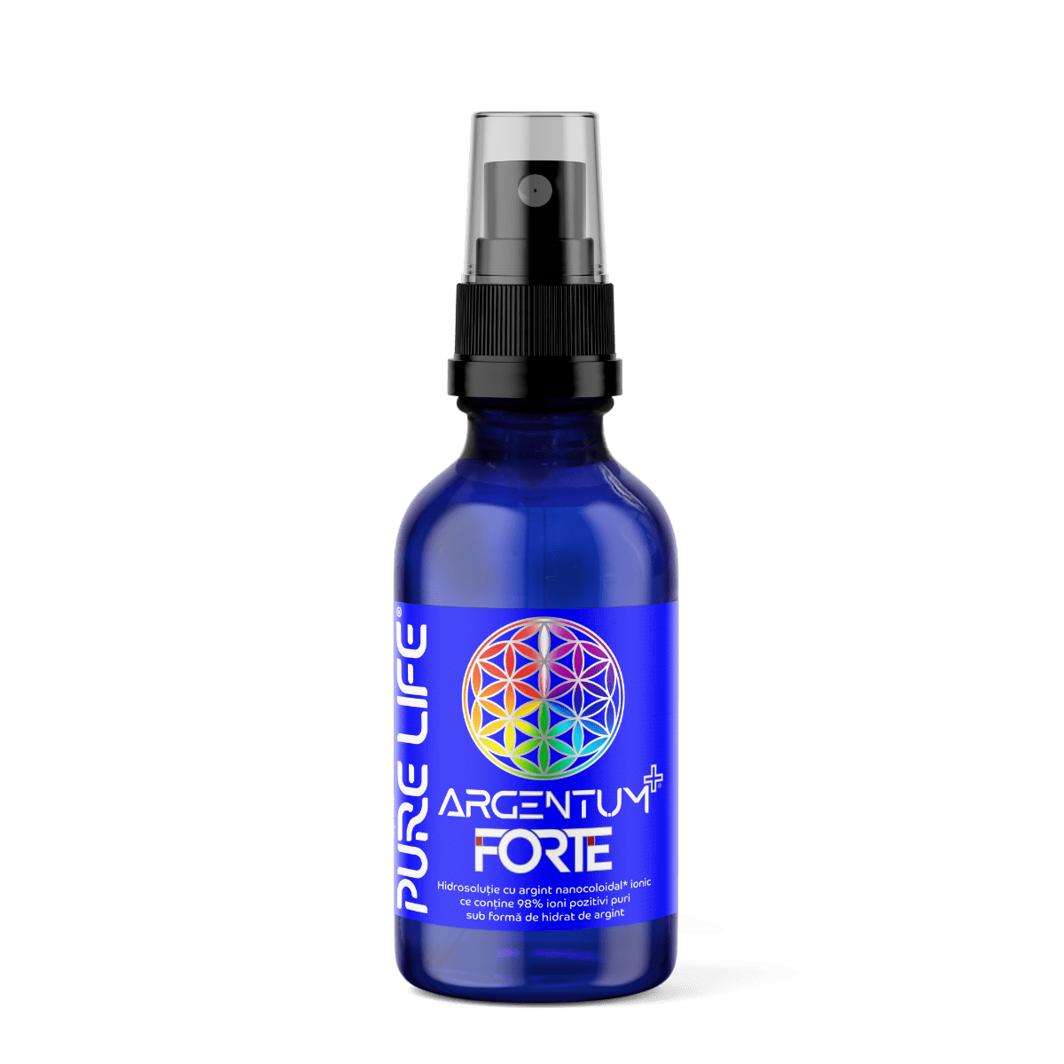 Argentum+® Forte 25ppm, 60ml, cu pulverizator