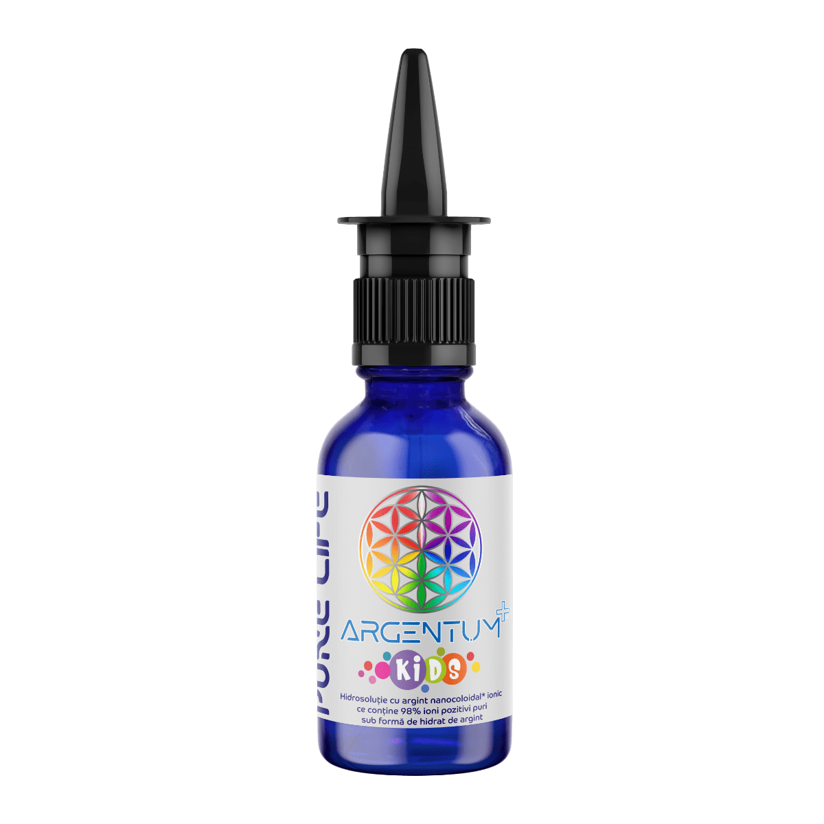 Argentum+® Kids 15ppm, 30ml, cu pulverizator nazal