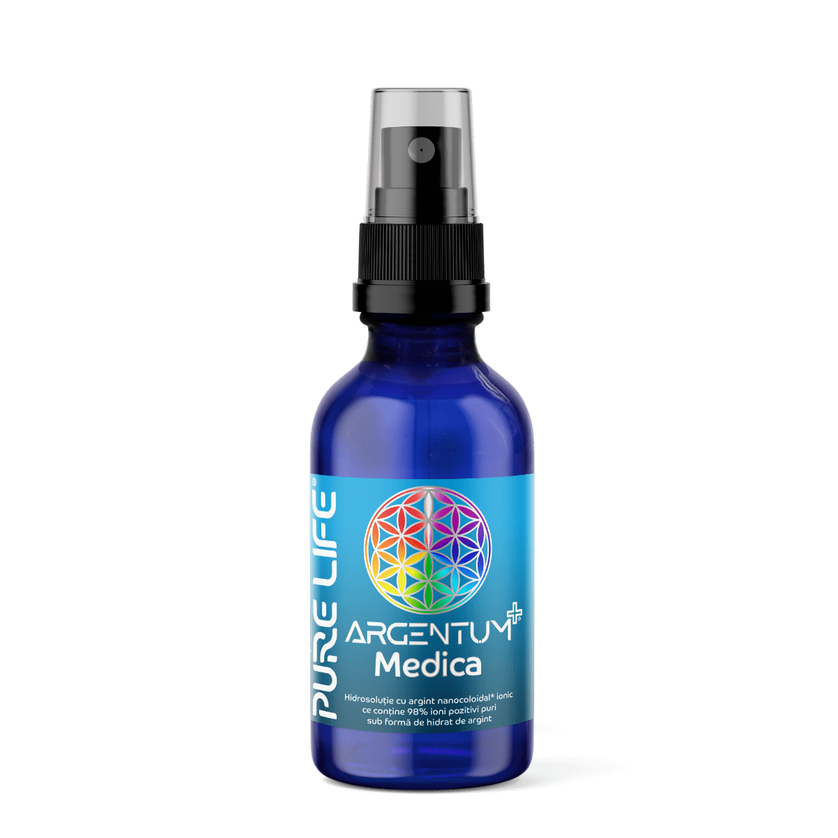 Argentum+® Medica, 49ppm, 60ml, cu pulverizator