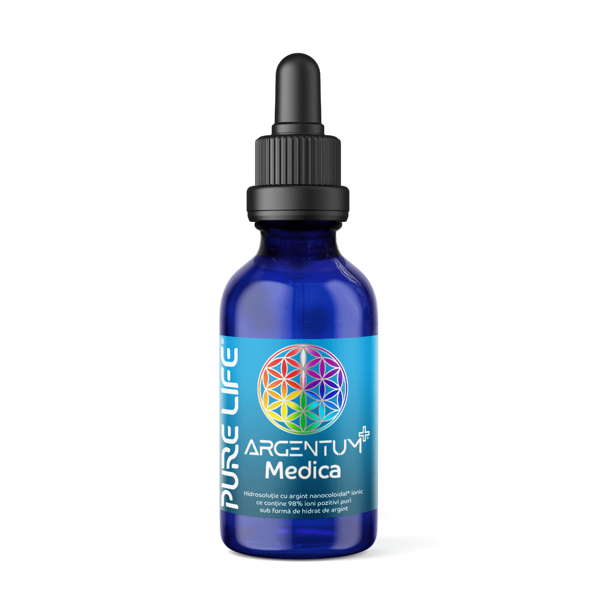 Argentum+® Medica, 49ppm, 60ml, cu pipetă
