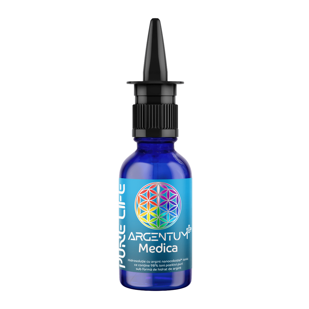 Argentum+® Medica, 49ppm, 30ml, cu pulverizator nazal