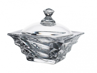 Casablanca - Bomboniera sticla cristalina 18 cm 