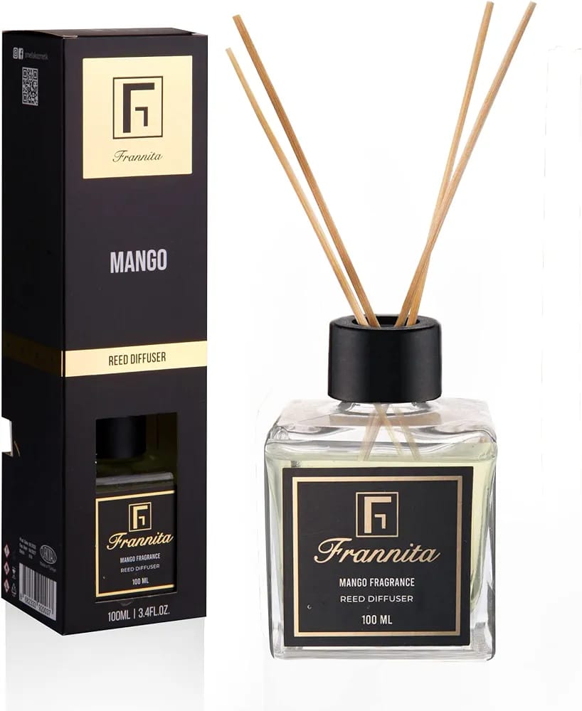 Odorizant parfum casa Frannita MANGO REED DIFFUSER 100ml