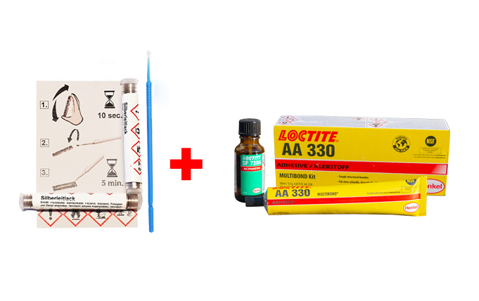 PACHET PROMO: Reparatie Dezaburizator (adeziv Loctite + pasta argint)