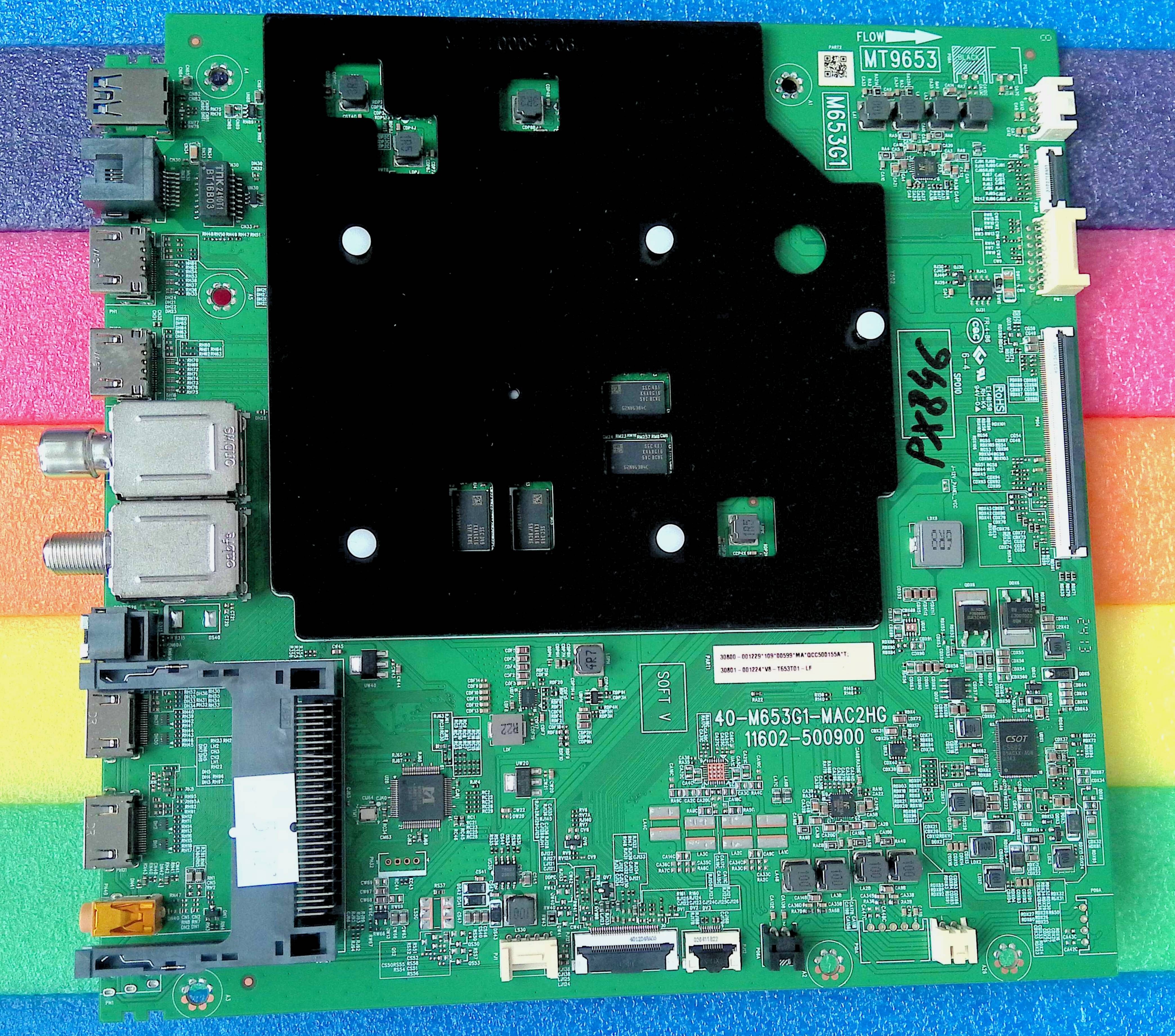 40-M653G1-MAC2HG 11602-500900 MT9653 M653G1 - V8-T653T01-LF - pozitia PX846 GG24