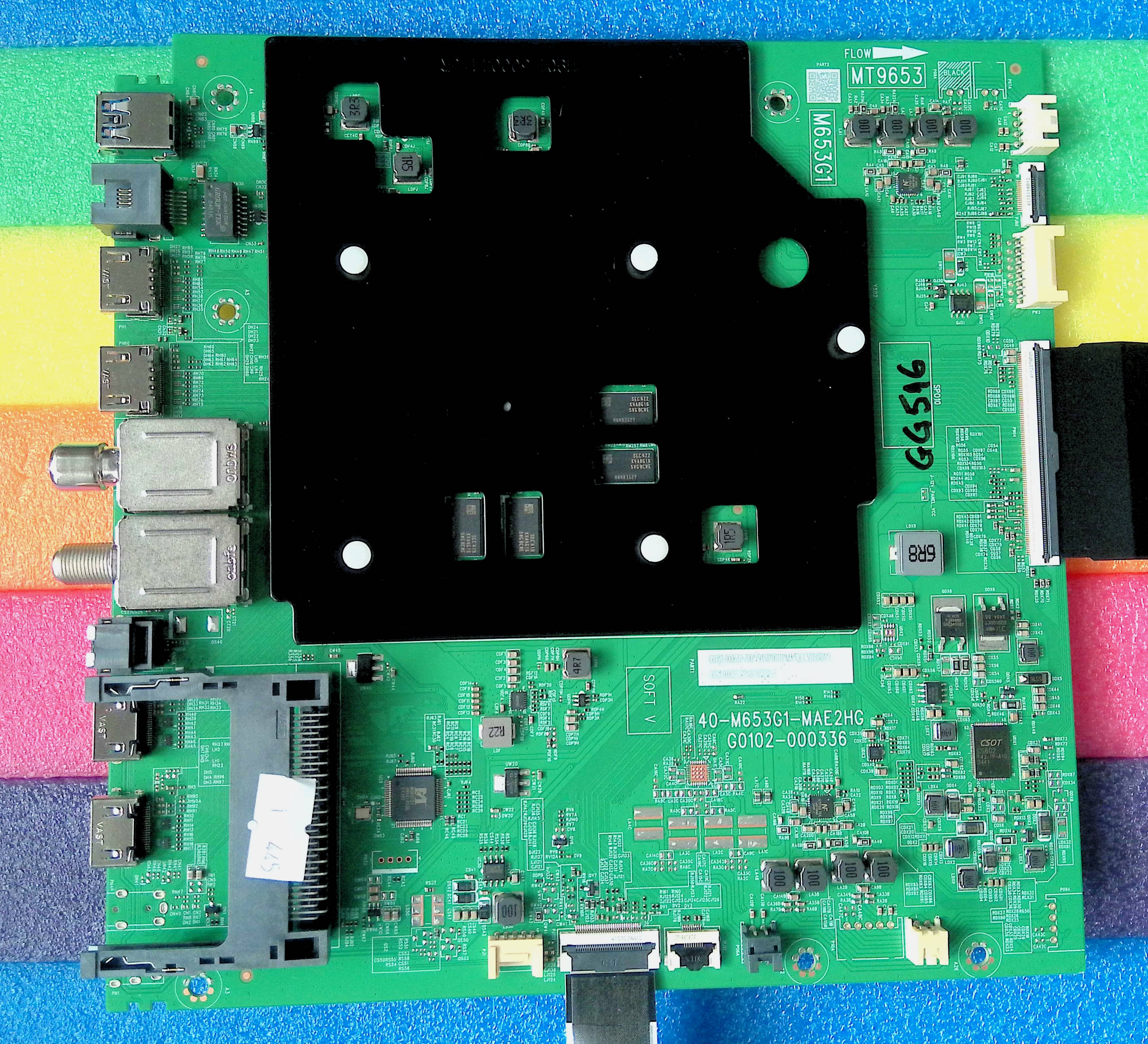 40-M653G1-MAE2HG G0102-000336 M653G1 MT9653 + WKCT2FW2501 - pozitia GG516 GG518 GG731 GG734 GG918