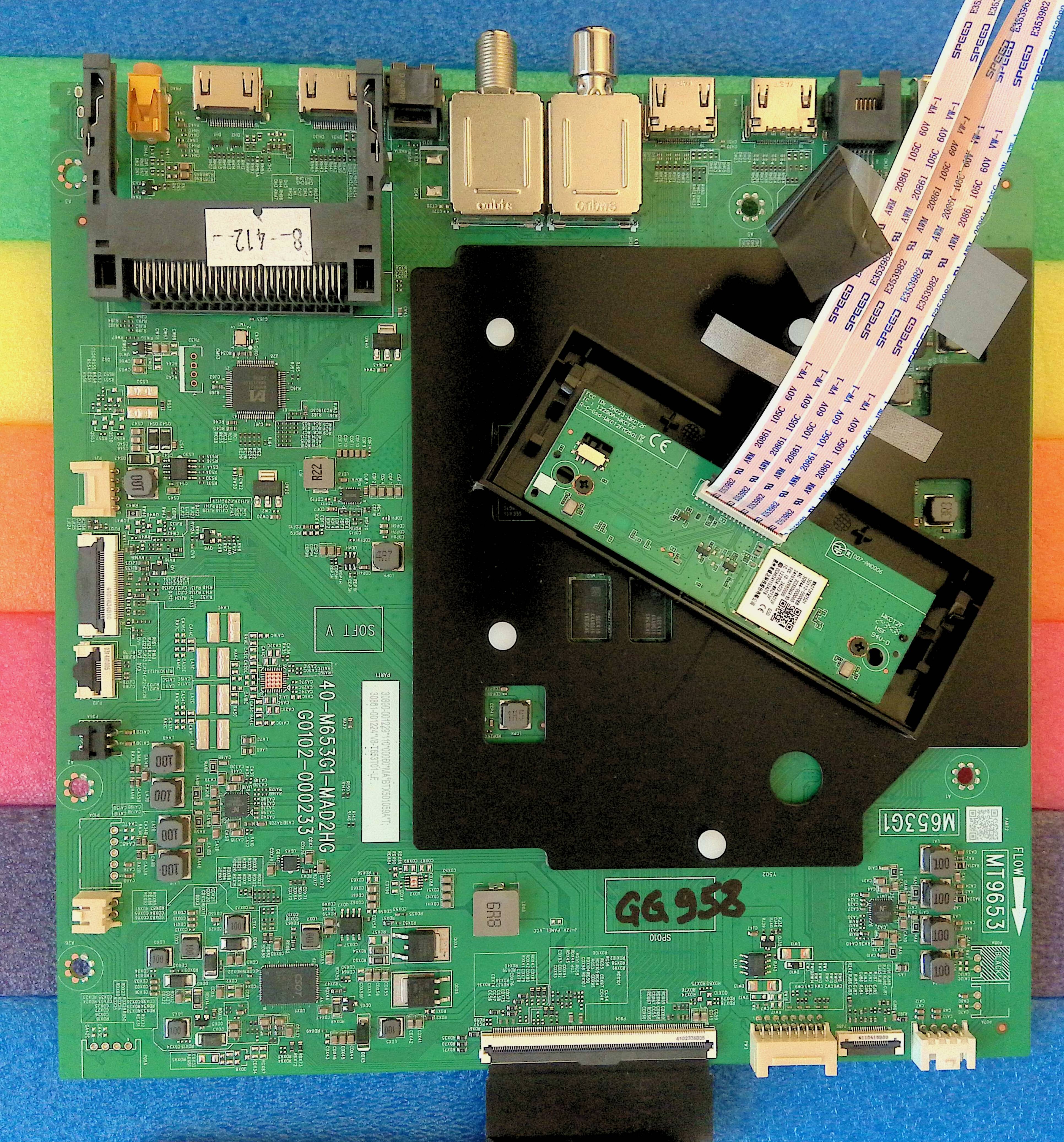 40-M653G1-MAD2HG G0102-000233 MT9653 M653G1 V8-T653T01-LG PID 110 + WKCT2FM2501 - pozitia GG958