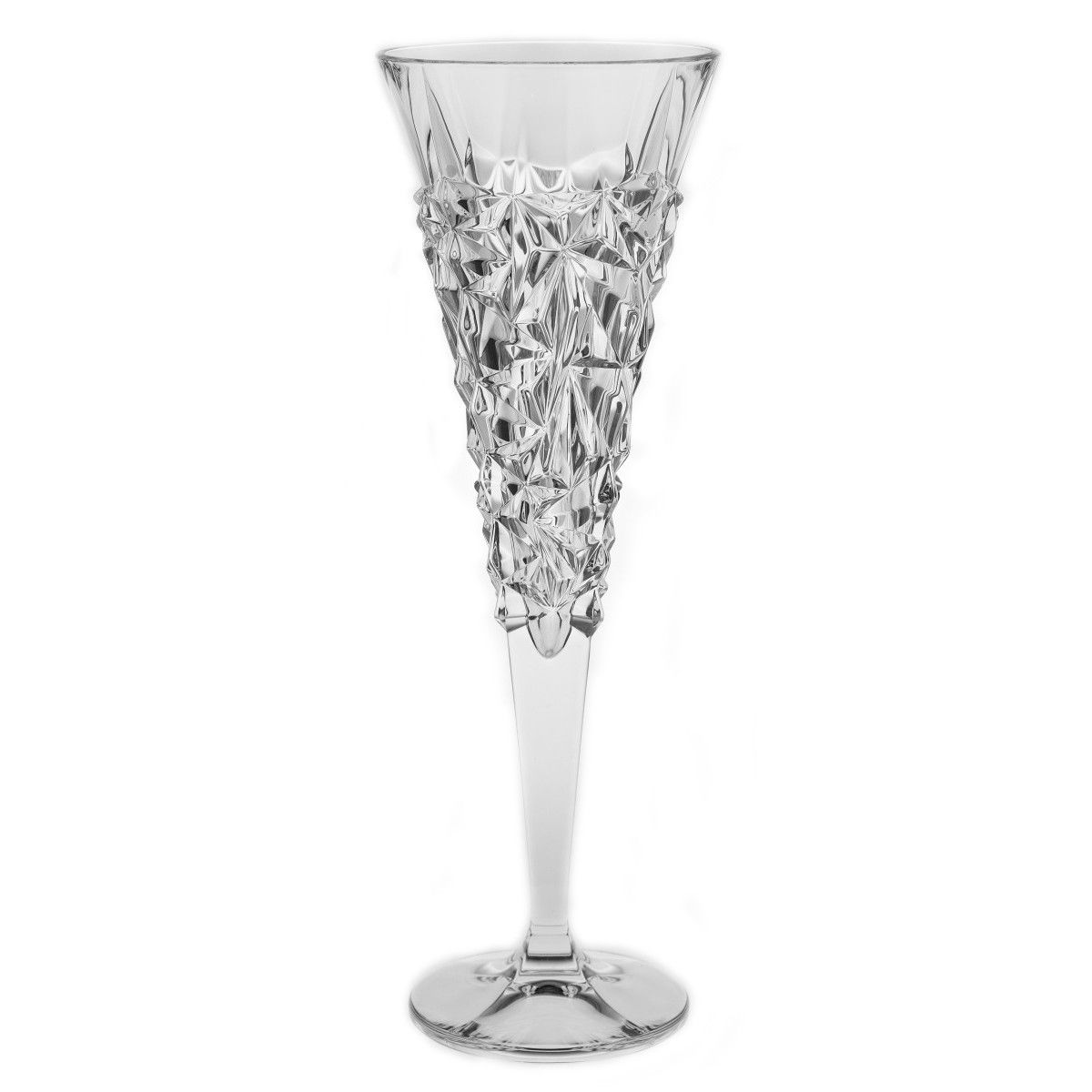 GLACIER – Set 6 pahare de șampanie din cristal, 200 ml