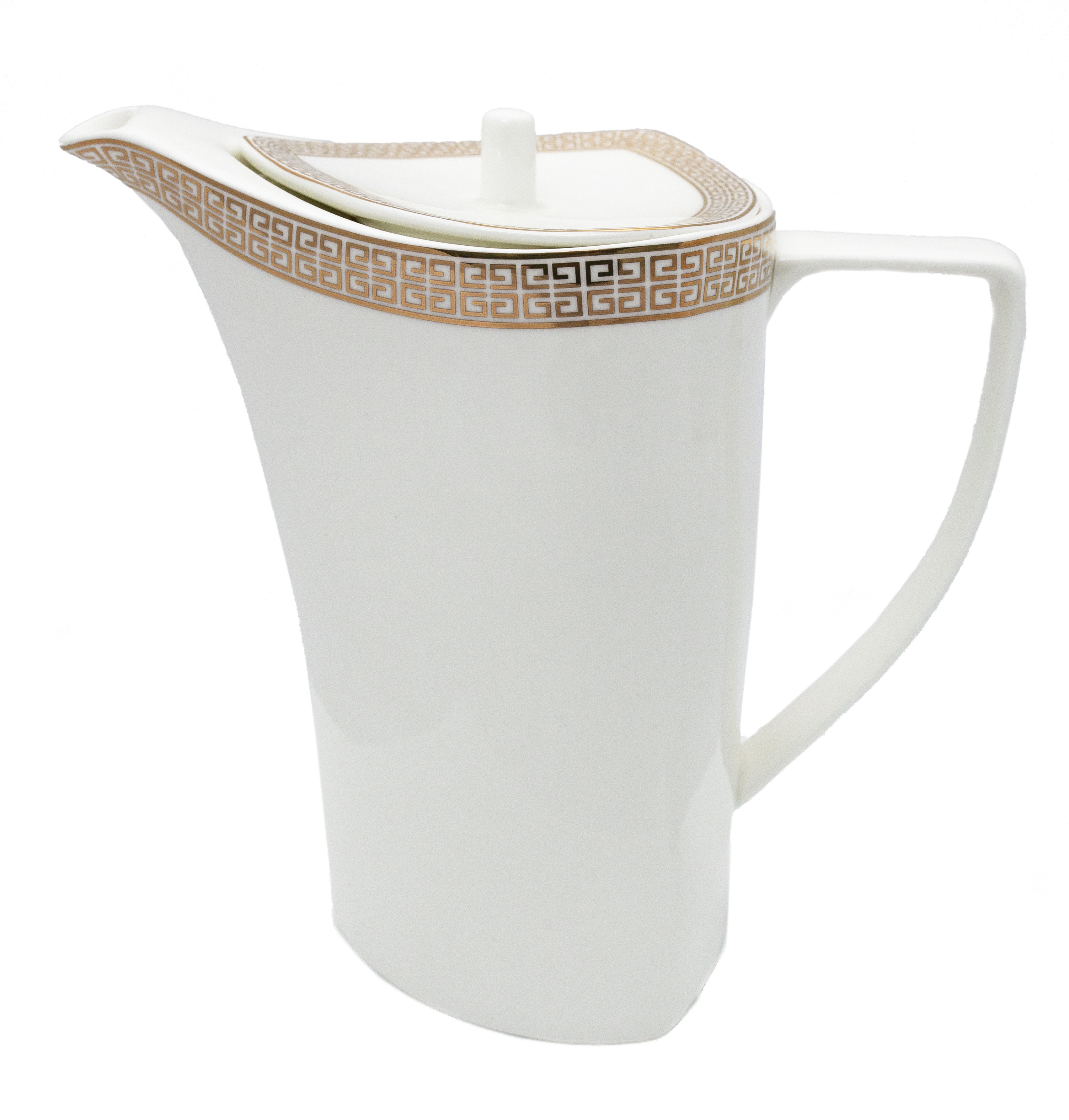 ELECTRA – Cafetieră din porțelan cu capac, 1400 ml