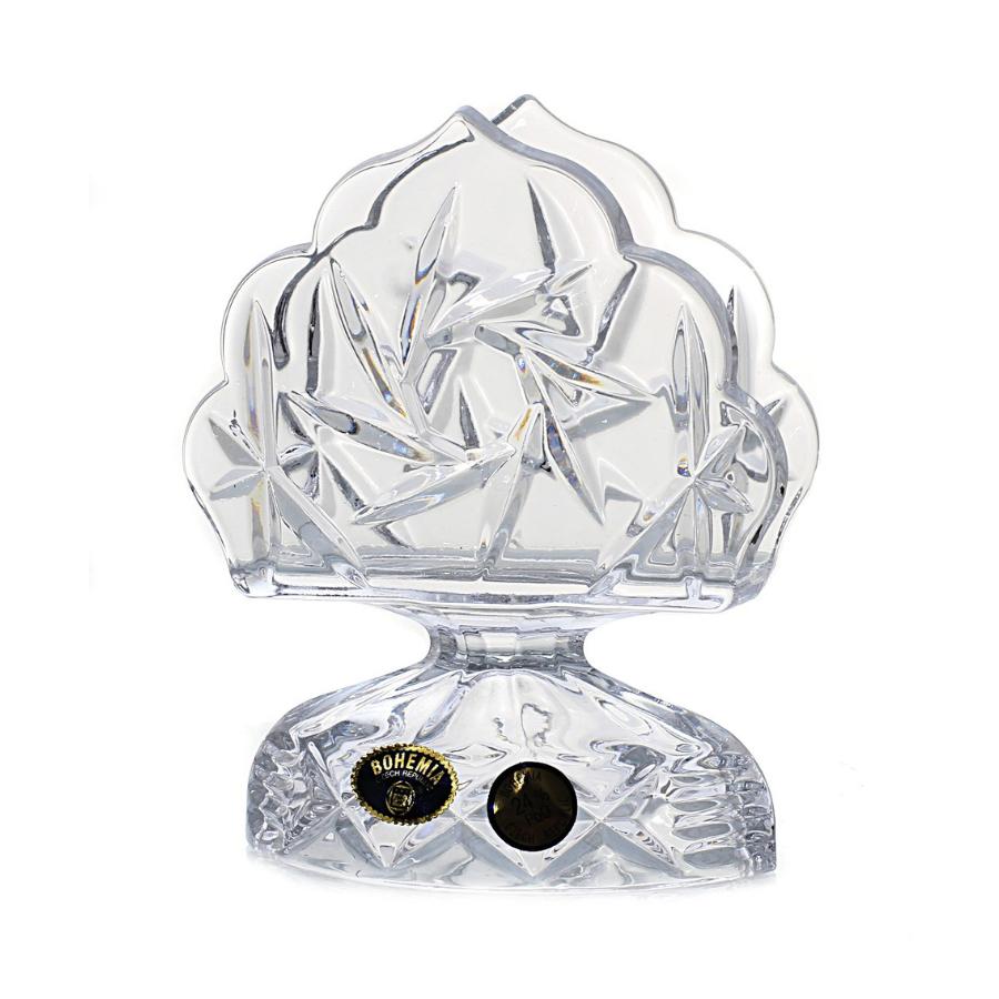 Suport pentru șervețele din cristal Bohemia, 13 cm