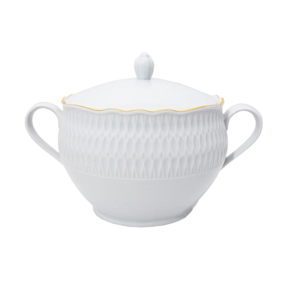 MINERVA – Supieră din porțelan cu capac, 3 l