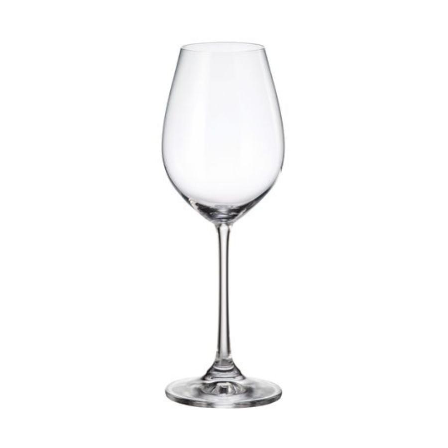 COLUMBA – Set 6 pahare de vin alb din sticlă cristalină, 400 ml