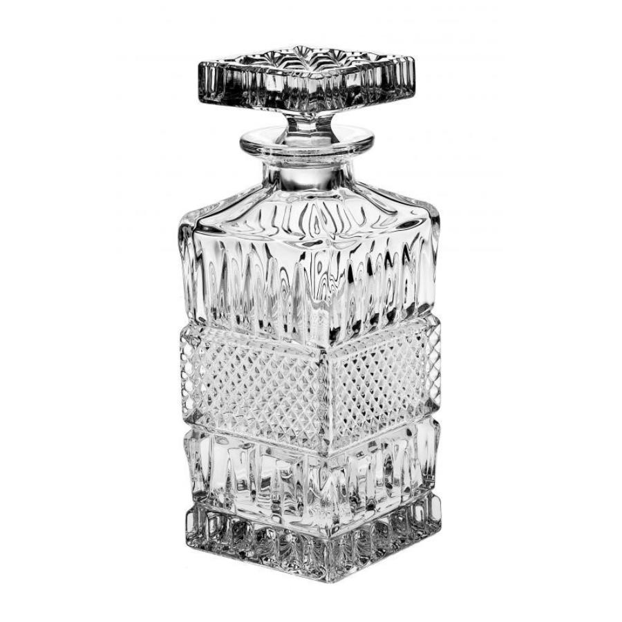 BRITTANY – Decantor de whisky din cristal Bohemia, 700 ml