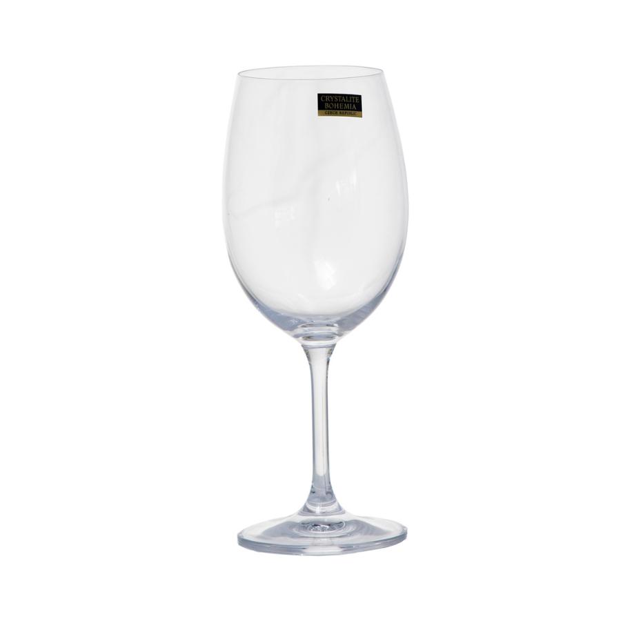 SYLVIA – Set 6 pahare de vin roșu din sticlă cristalină, 450 ml