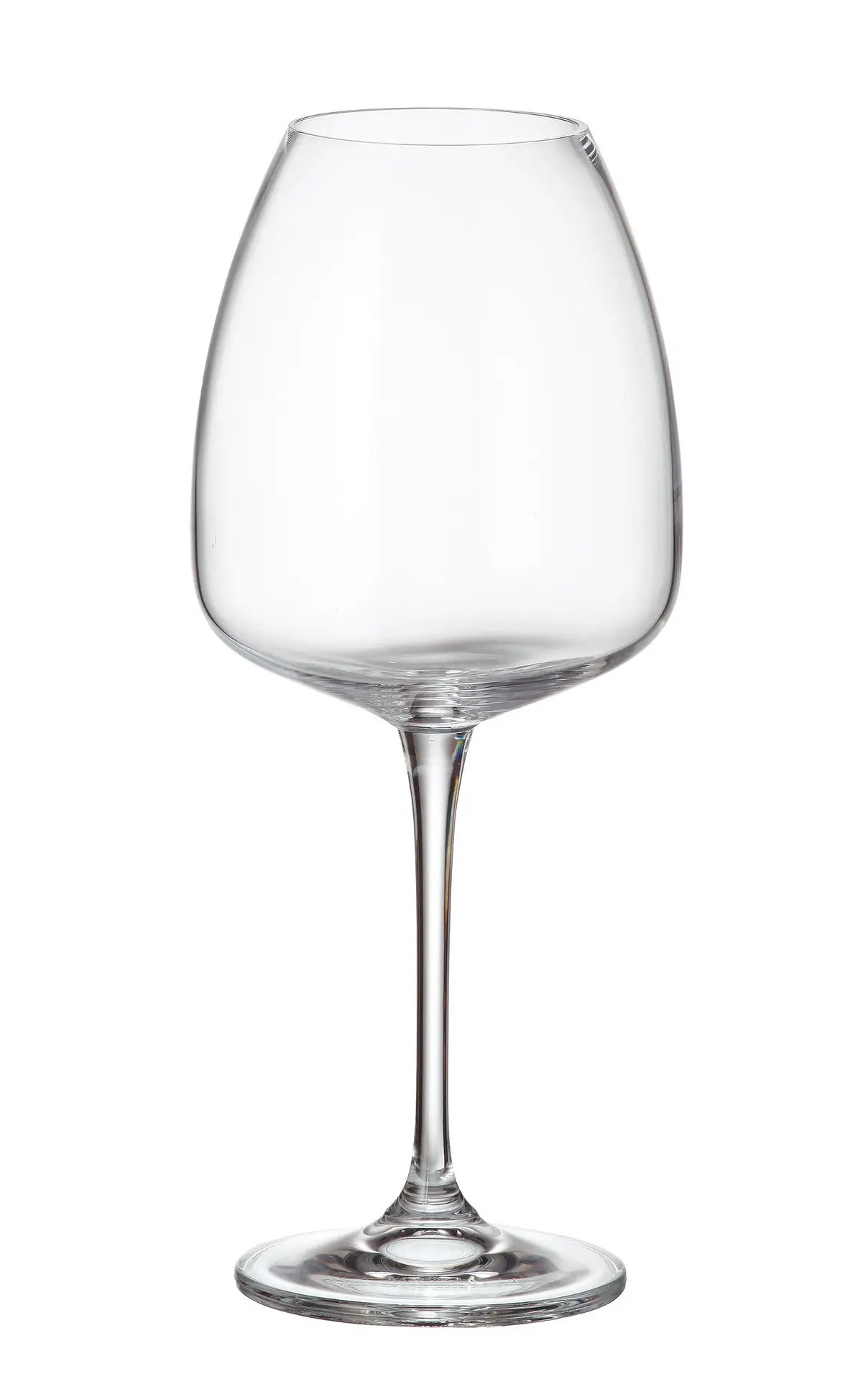ANSER – Set 6 pahare de vin roșu din sticlă cristalină Bohemia, 610 ml