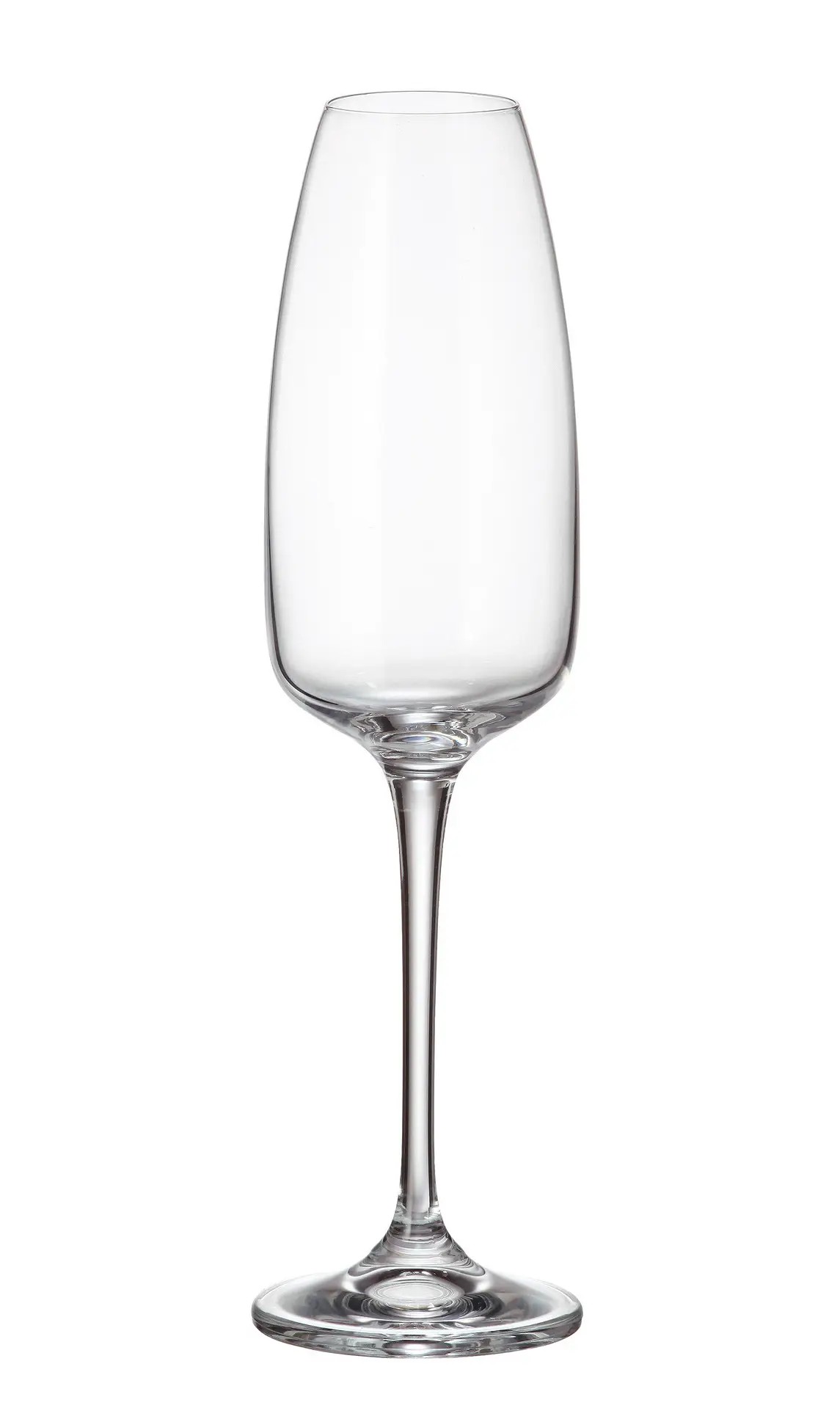 ANSER – Set 6 pahare de șampanie din sticlă cristalină Bohemia, 290 ml