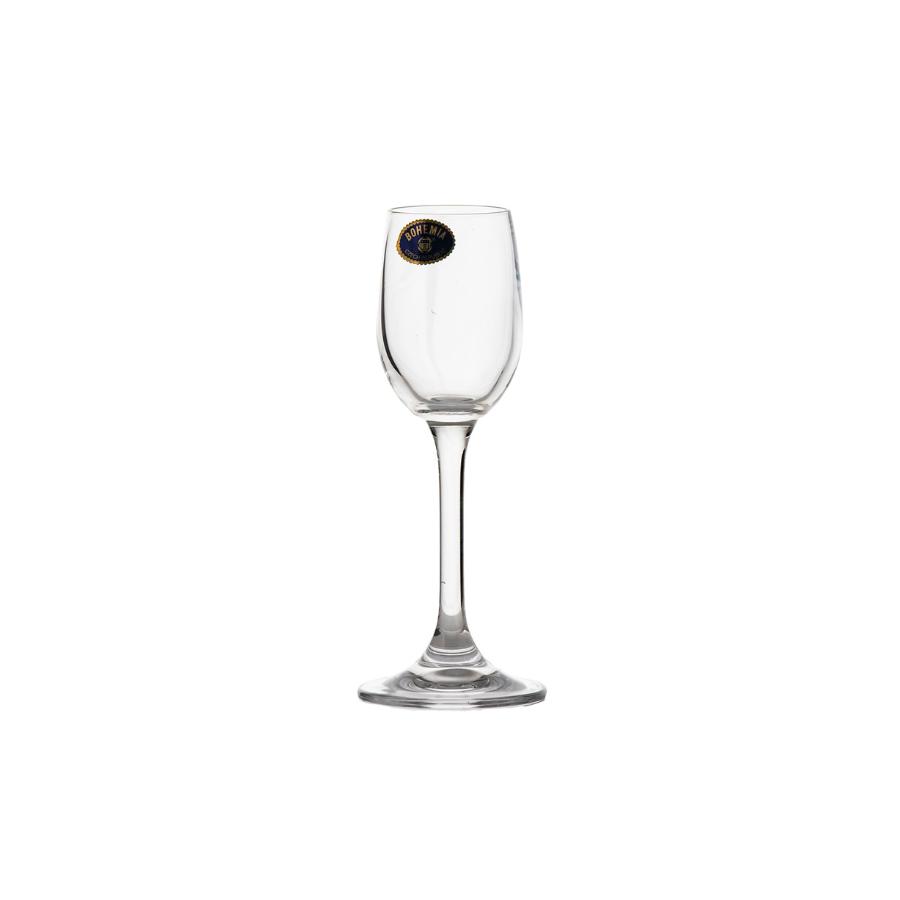 SYLVIA – Set 6 pahare de lichior din sticlă cristalină, 65 ml