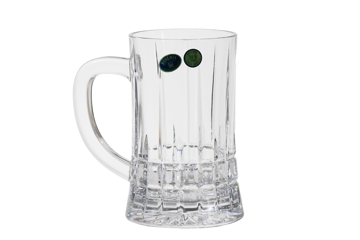 LONDON – Halba cristal Bohemia bere, 500 ml
