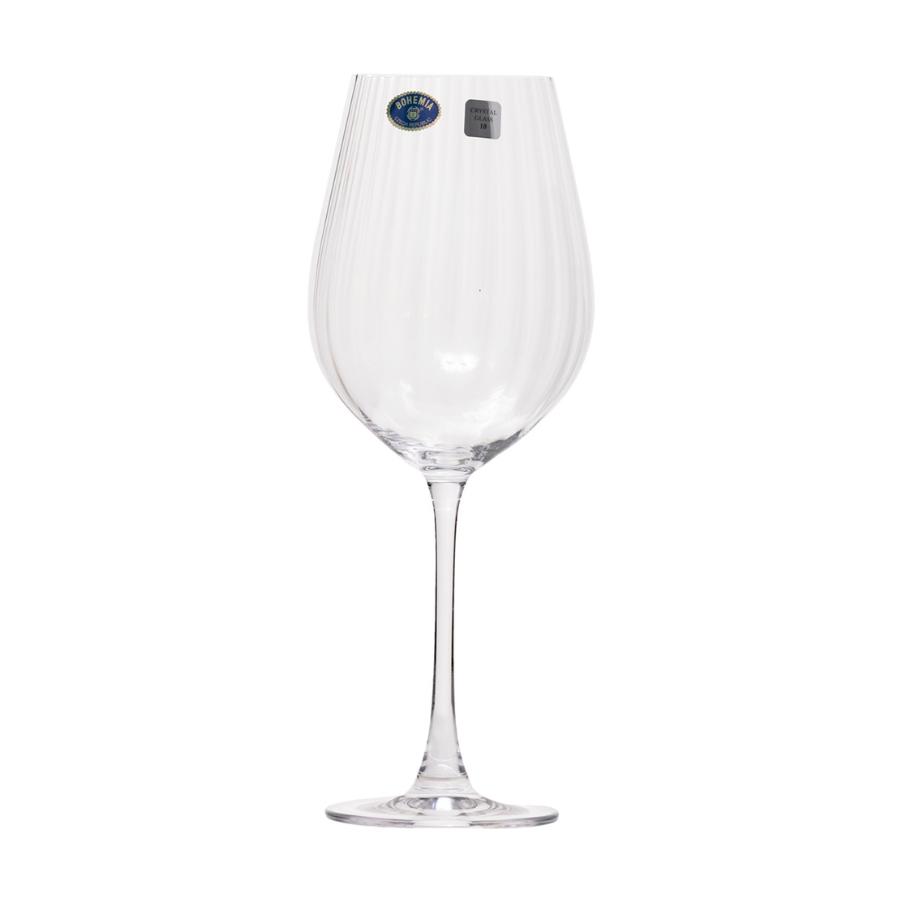 COLUMBA OPTIC – Set 6 pahare de vin roșu din sticlă cristalină, 650 ml