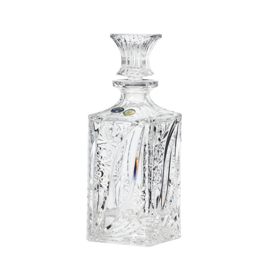 Decantor de whisky din cristal Bohemia, 700 ml