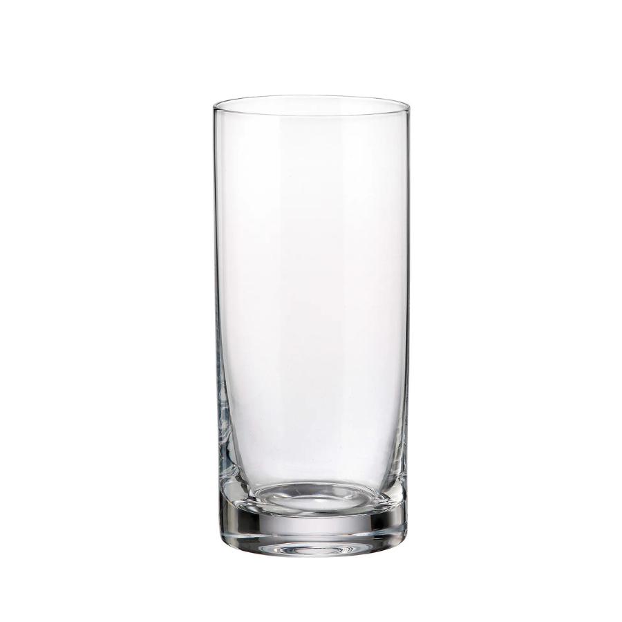 LARUS – Set 6 pahare pentru apă/suc din sticlă cristalină Bohemia, 350 ml