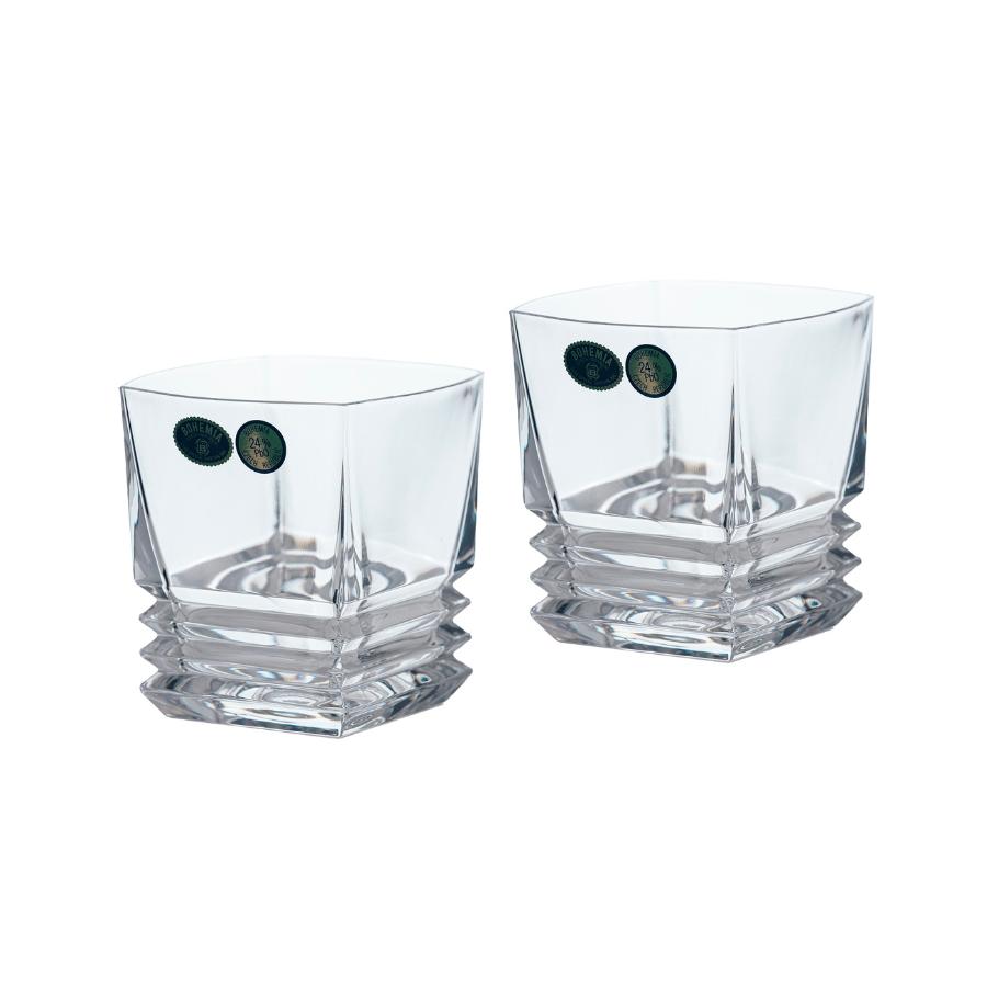 MARIA – Set 6 pahare de whisky din cristal Bohemia, 300 ml