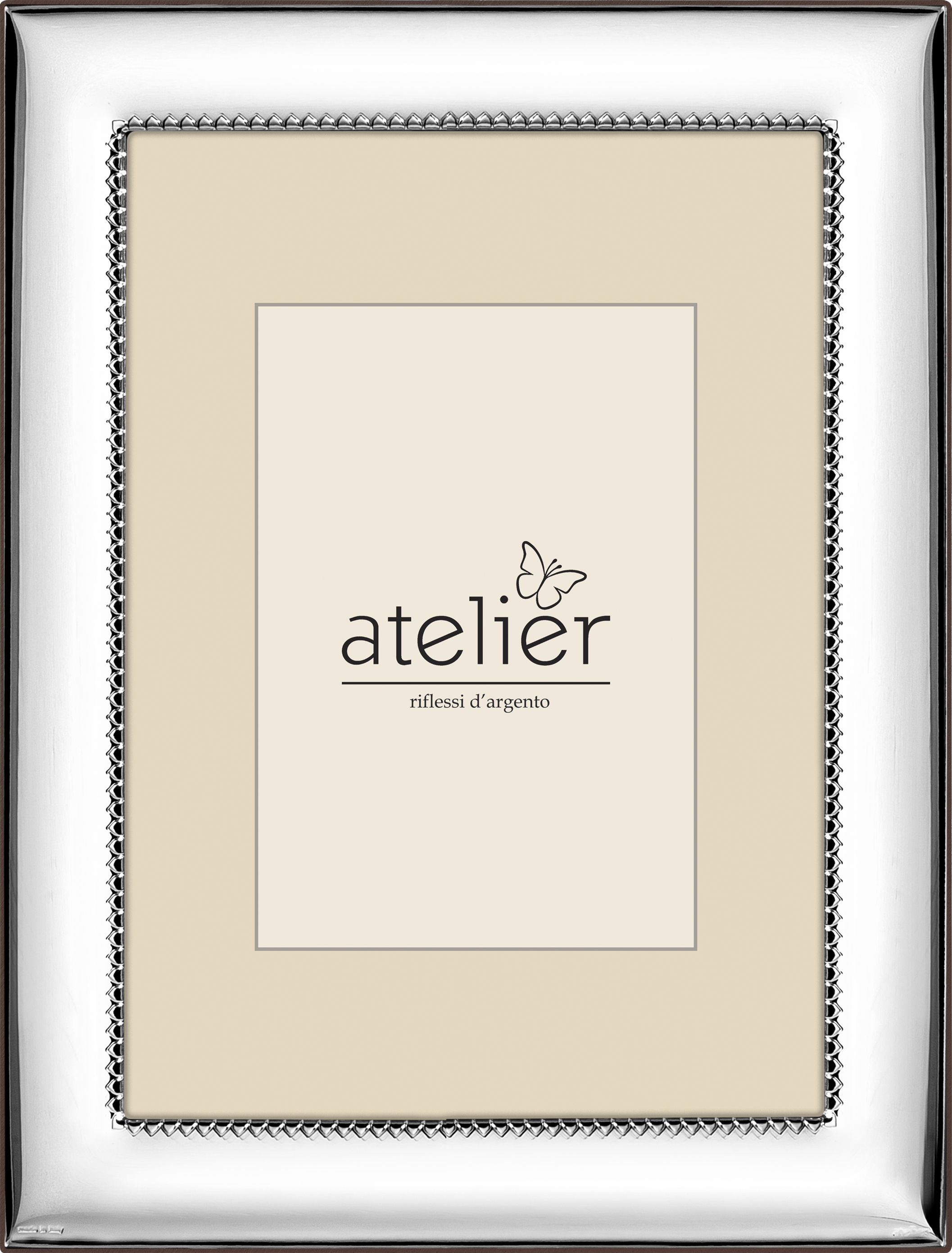 Ramă foto din argint Clasic 9 × 13 cm