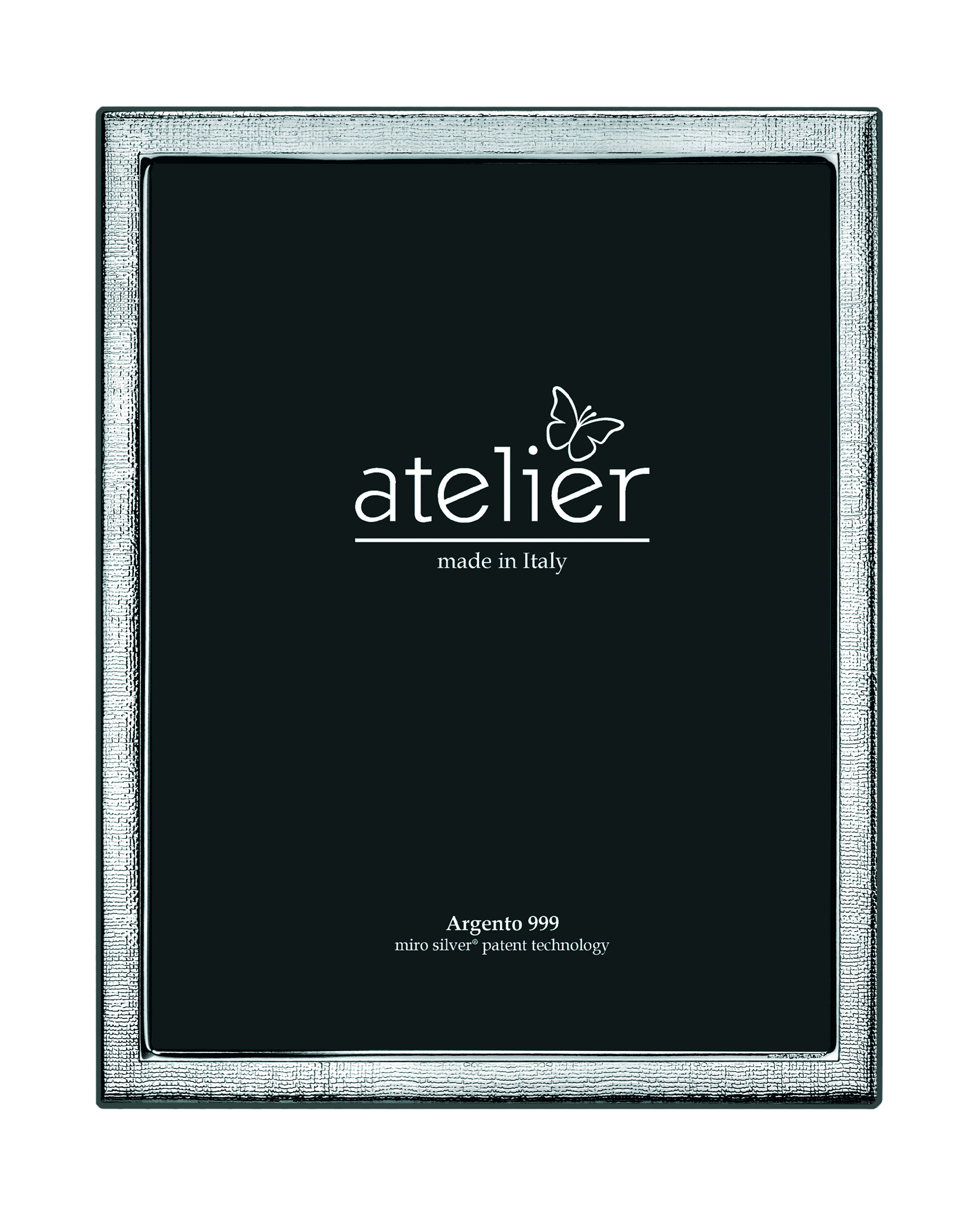 Ramă foto din argint Textura 10 × 15 cm