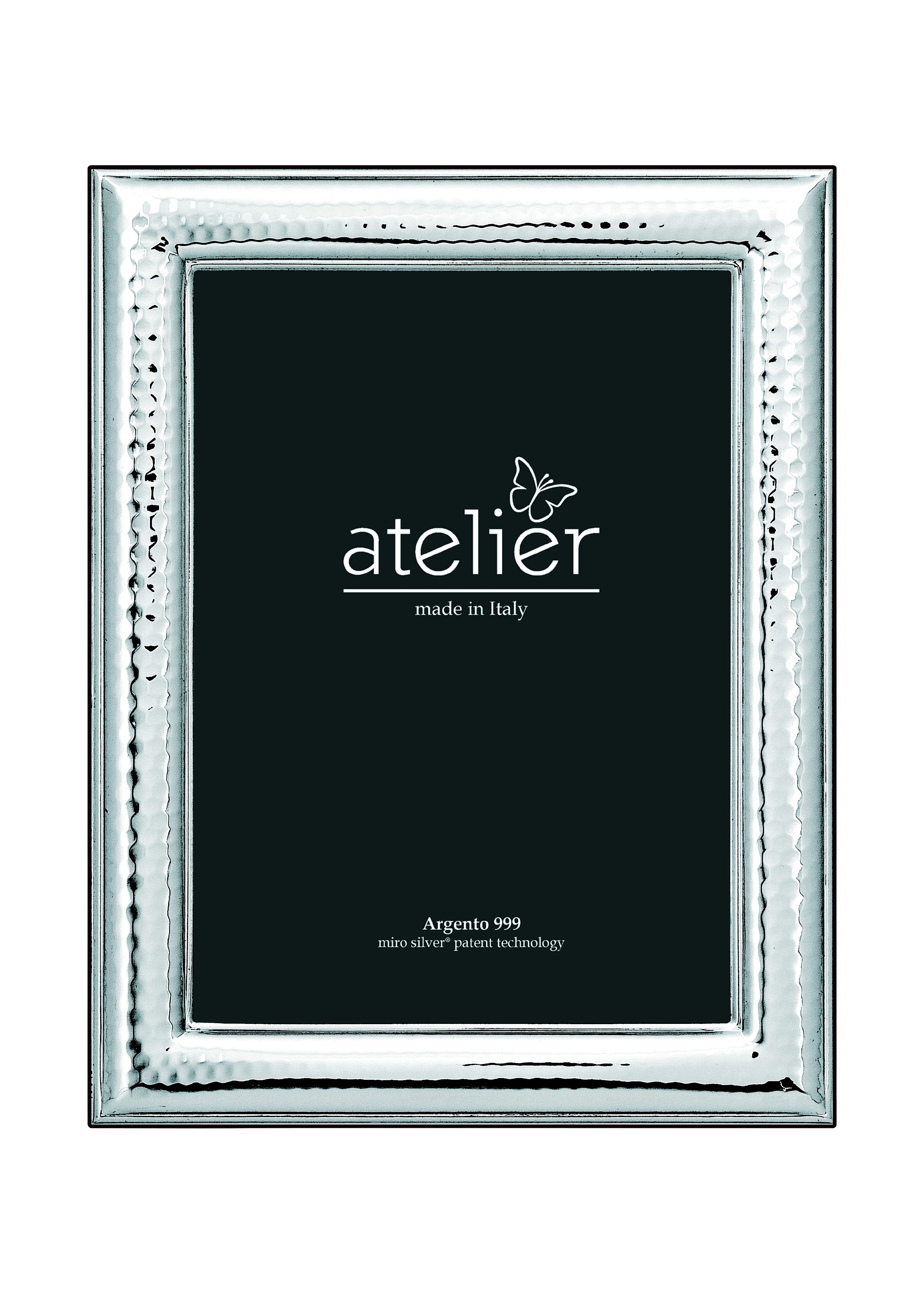 Ramă foto din argint Martelat 9 × 13 cm