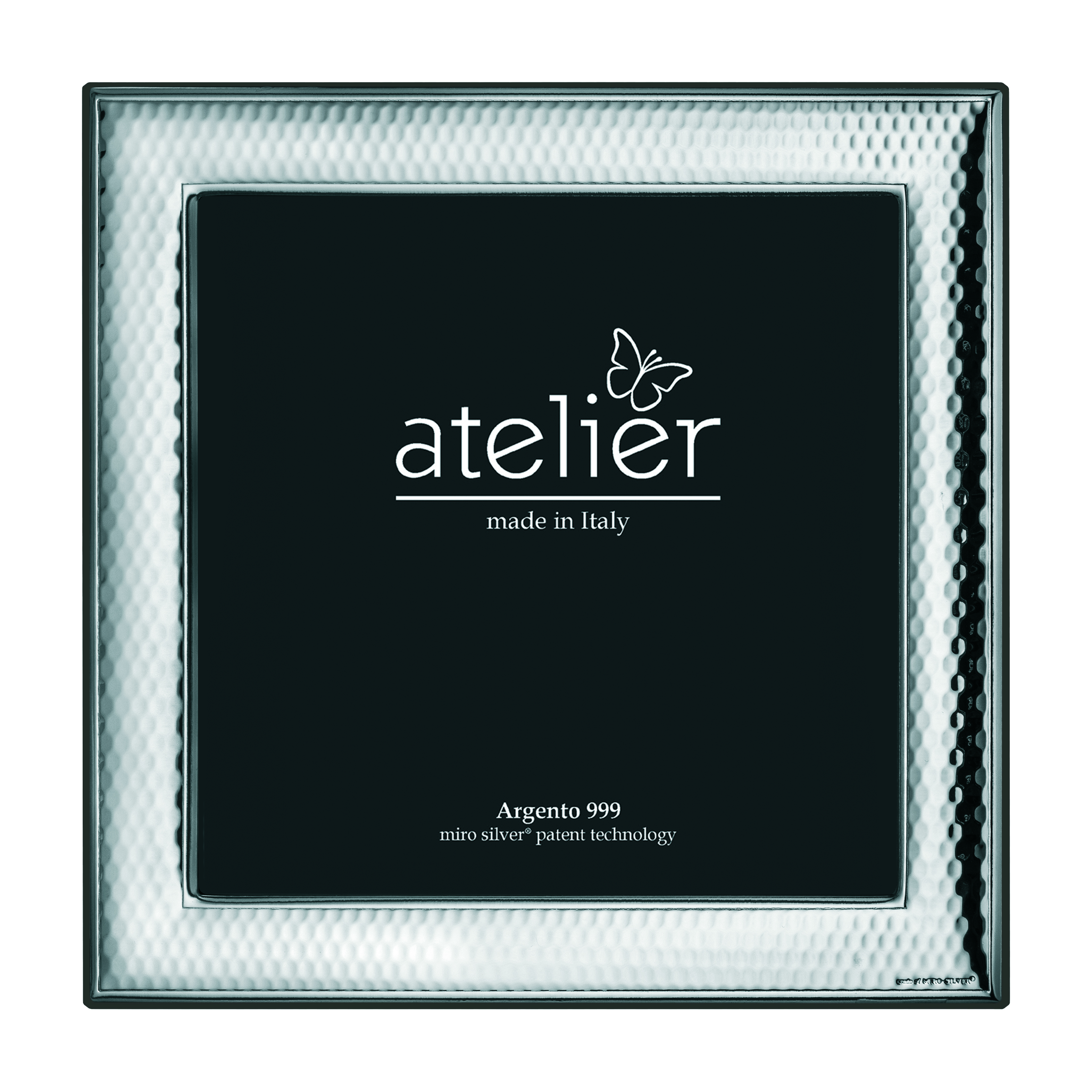 Ramă foto din argint Quadro Martelat 15 × 15 cm