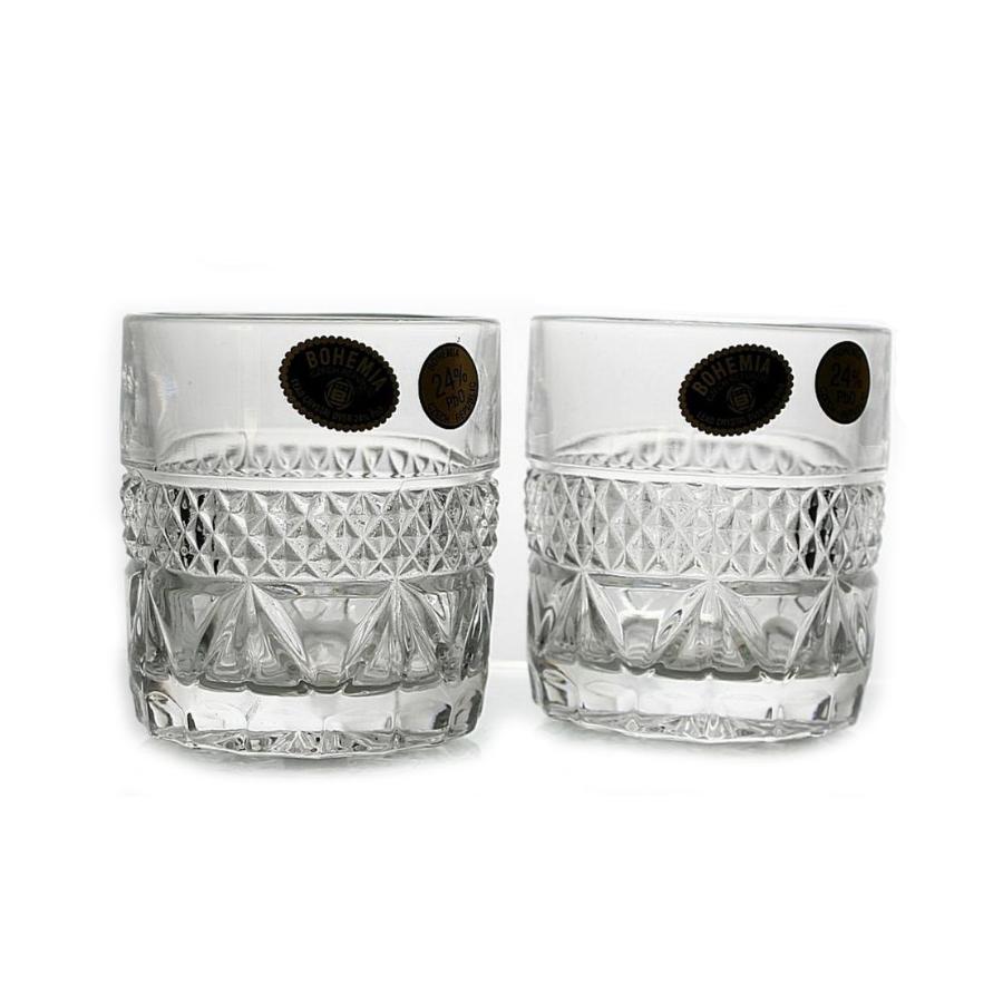 ANGELA/MADISON – Set 6 pahare de whisky din cristal Bohemia, 140 ml