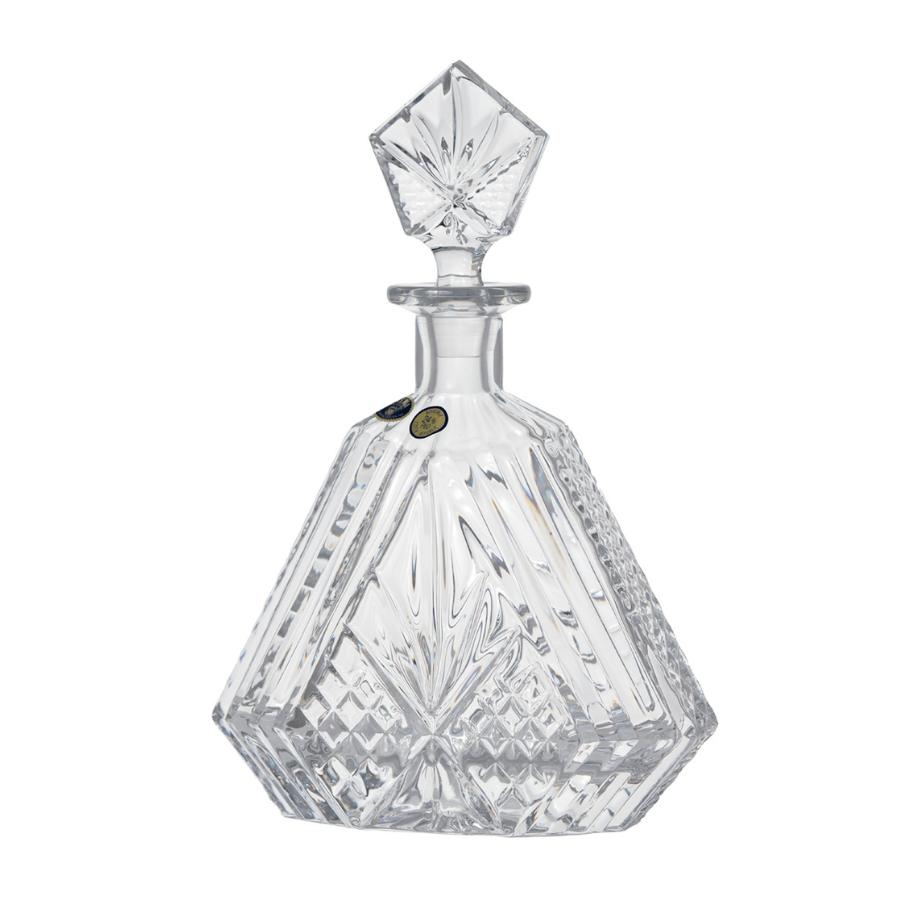 ALEXANDRA – Decantor de sherry din cristal Bohemia, 550 ml