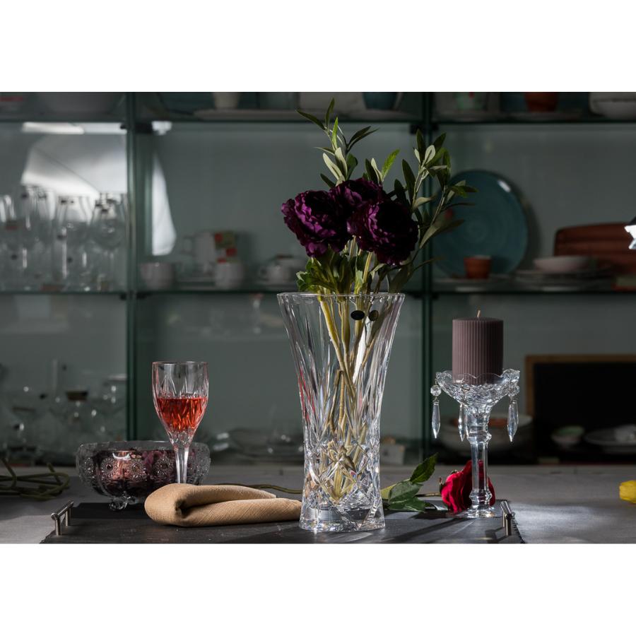 CHRISTIE – Vază din cristal evazată, 30,5 cm