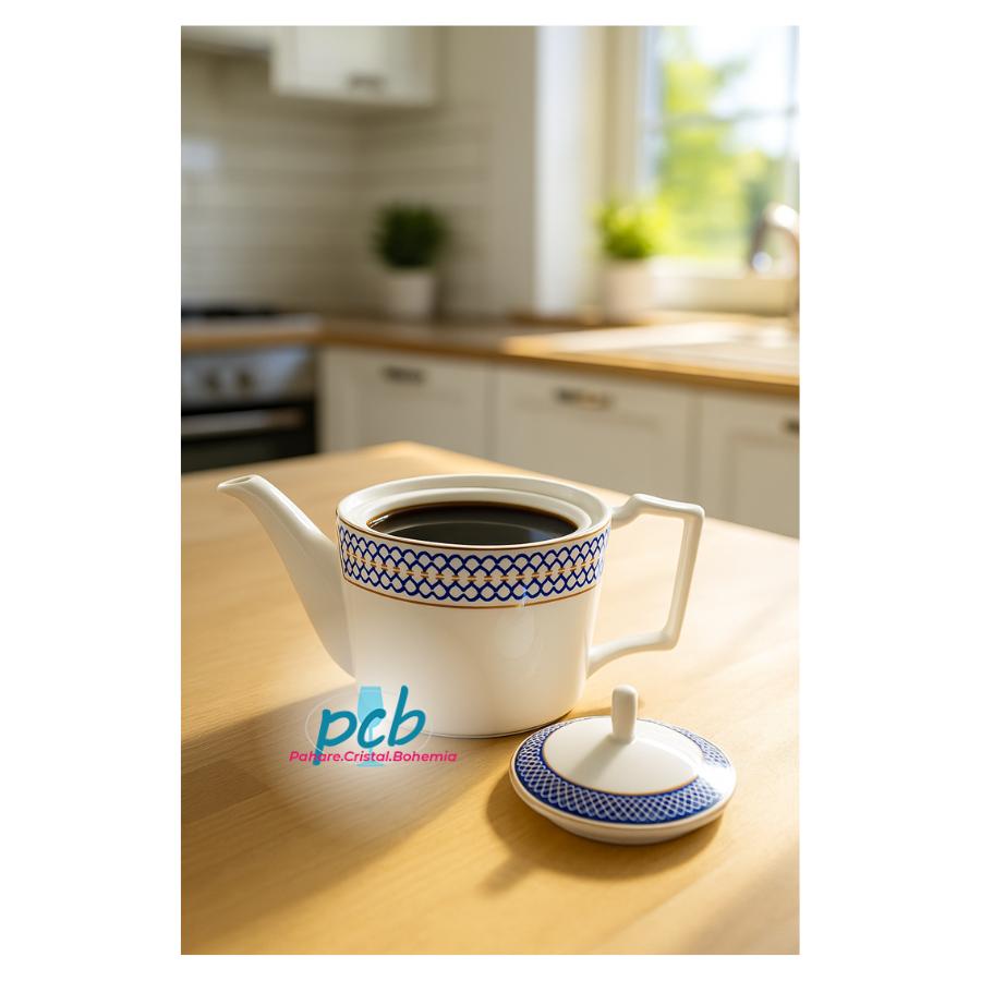 CALLIOPE – Cafetieră din porțelan cu capac, 1,4 l