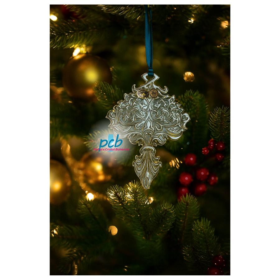 Decorațiune cristal Bohemia pentru Bradul de Crăciun