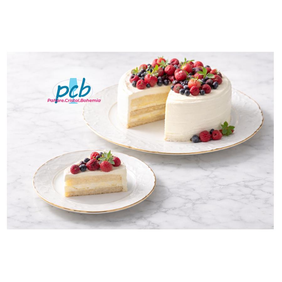 CLARA – Serviciu de tort din porțelan, 6 persoane (7 piese)