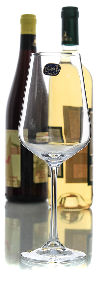 SANDRA - Set 6 pahare sticla cristalina vin rosu 450 ml