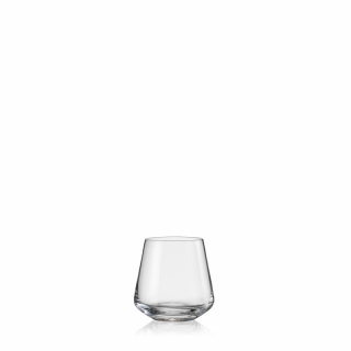 SANDRA - Set 6 pahare sticla cristalina whisky 290 ml
