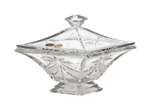 Bomboniera cristal "Ribon satinata" 23 cm