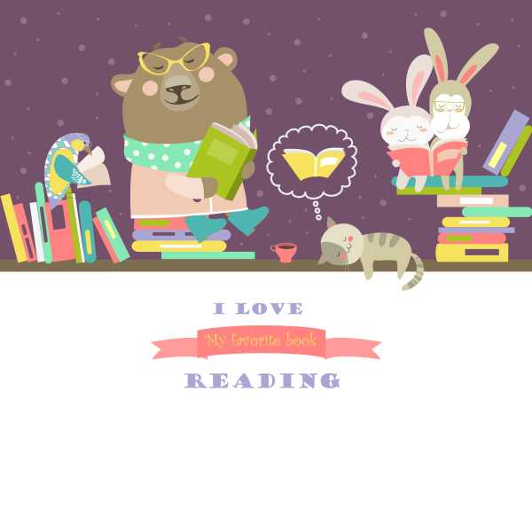 I love reading books