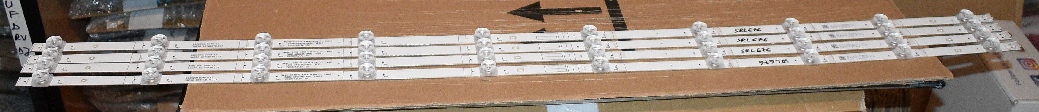 02D500510000-X1 50G3A SKYWORTH.LCD = 5800-W50G3A-0P00 VER1.1 - pozitia SRL676