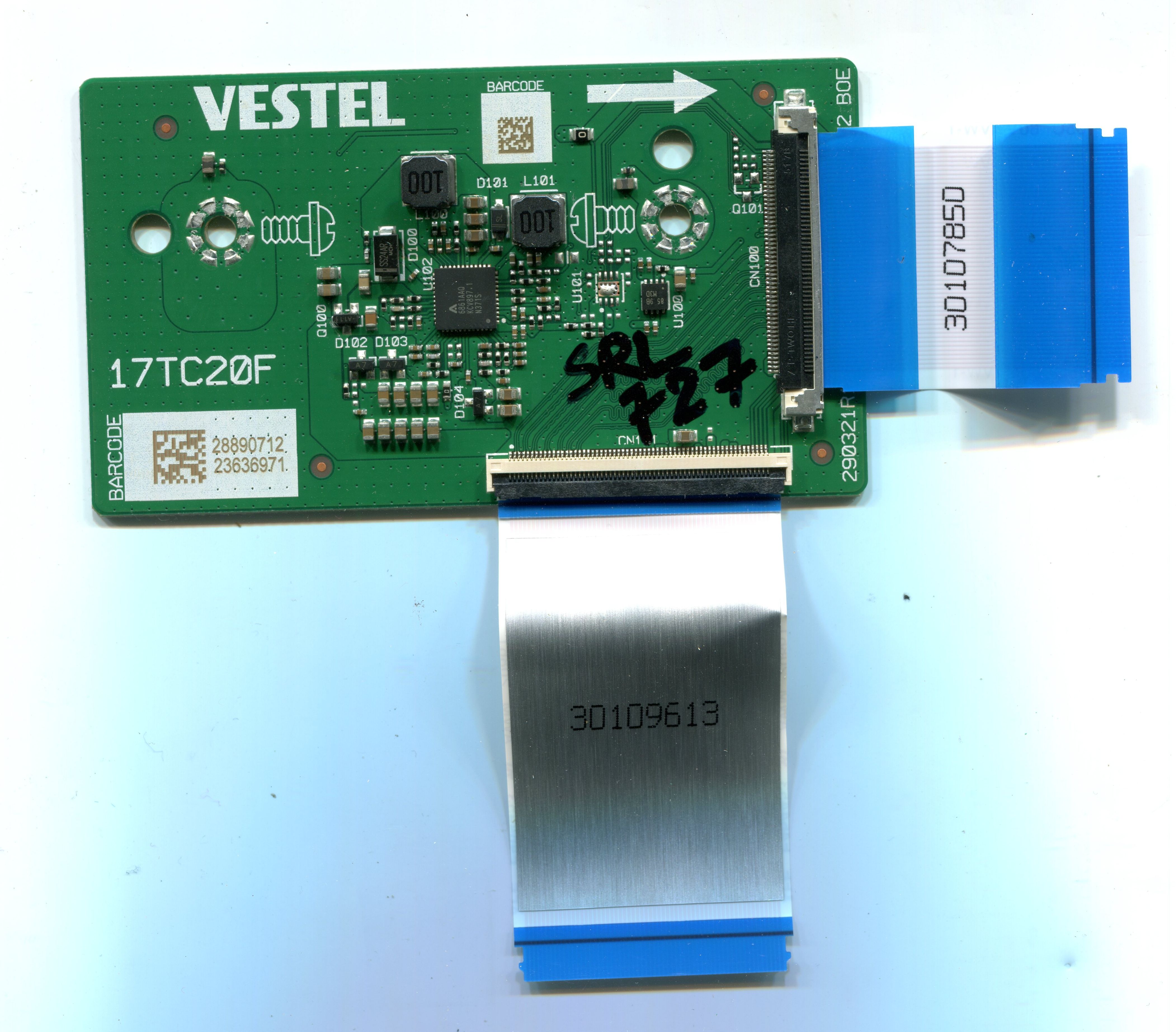 17TC20F - pozitia SRL727 PX103 PX543 PX714