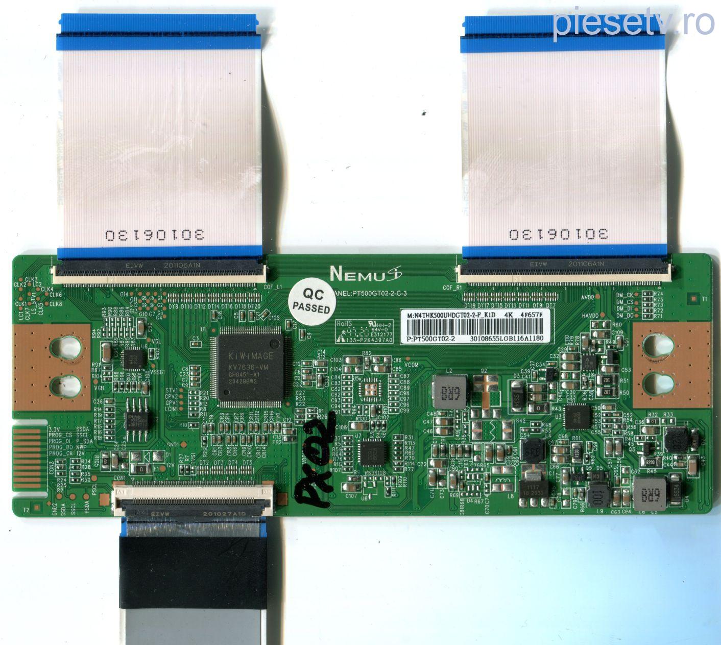 NEMUS PT500GT02-2-C-3 = N4THK500UHDGT02-2-F_KID - pozitia PX02 GG407 GG408