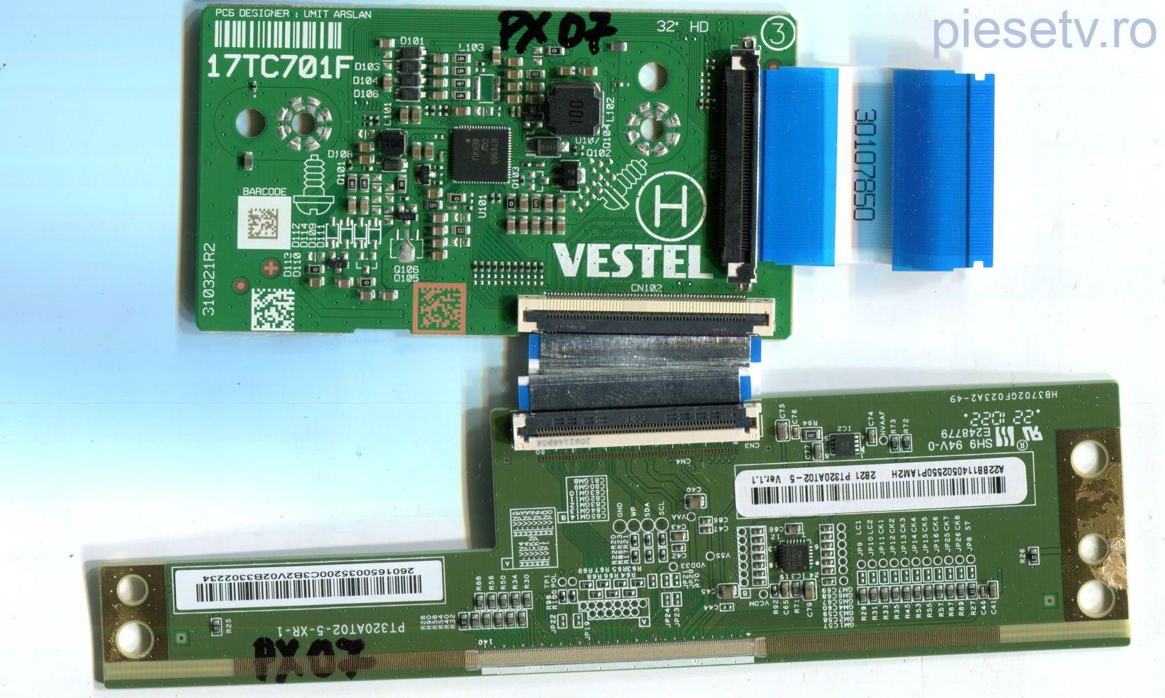 17TC701F + PT320AT02-5-XR-1 - pozitia PX536 PX539 PX746 GG07 GG301 GG406 GG822