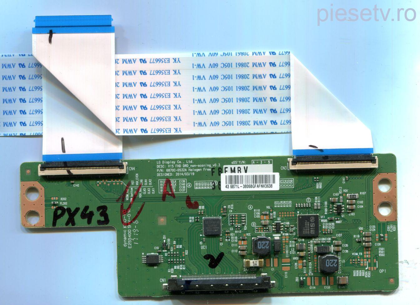 6871L-3806B = 6870C-0532A - pozitia PX43 UK