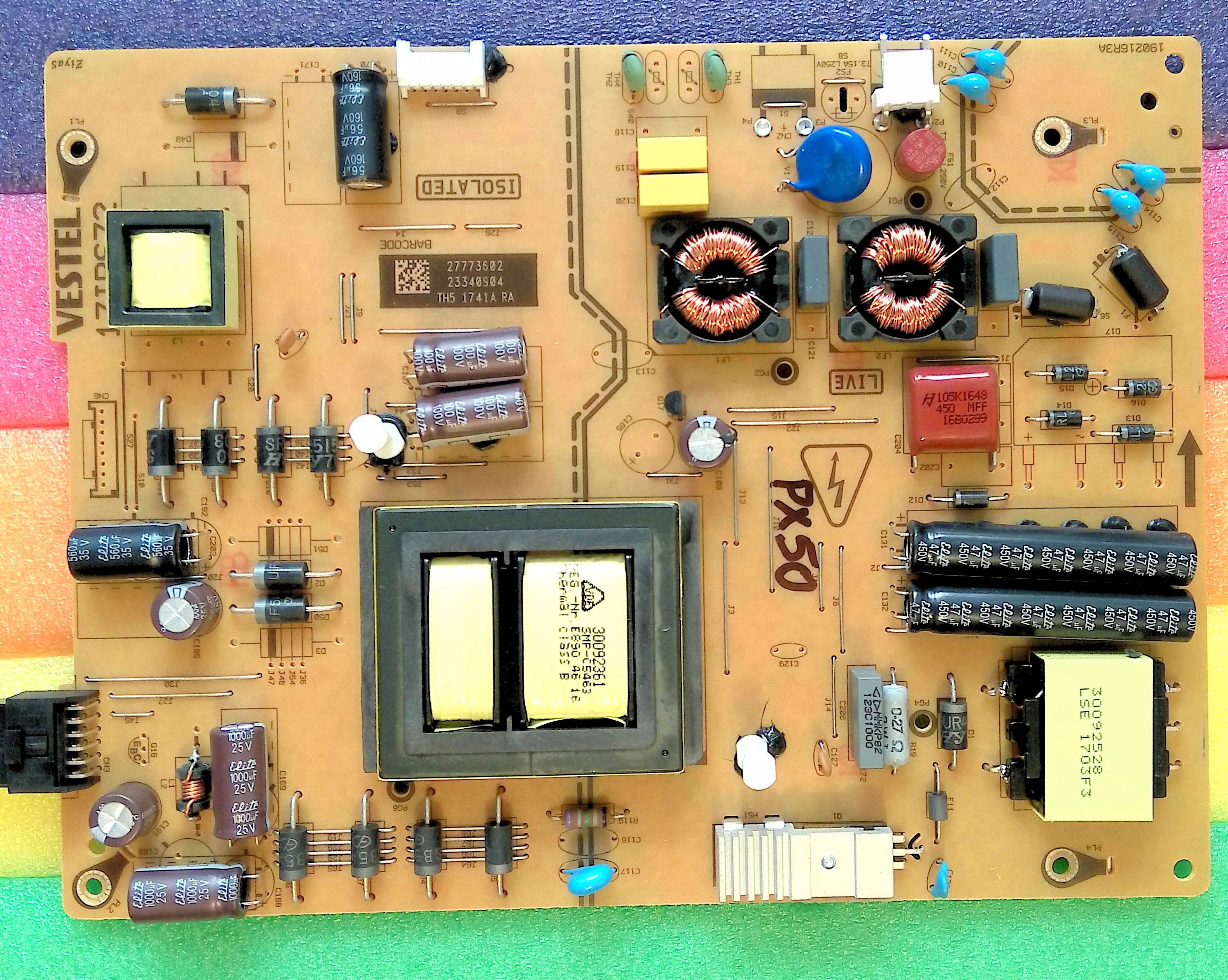 17IPS72 43" - 23340904 - pozitia PX50 UK PX59 UK