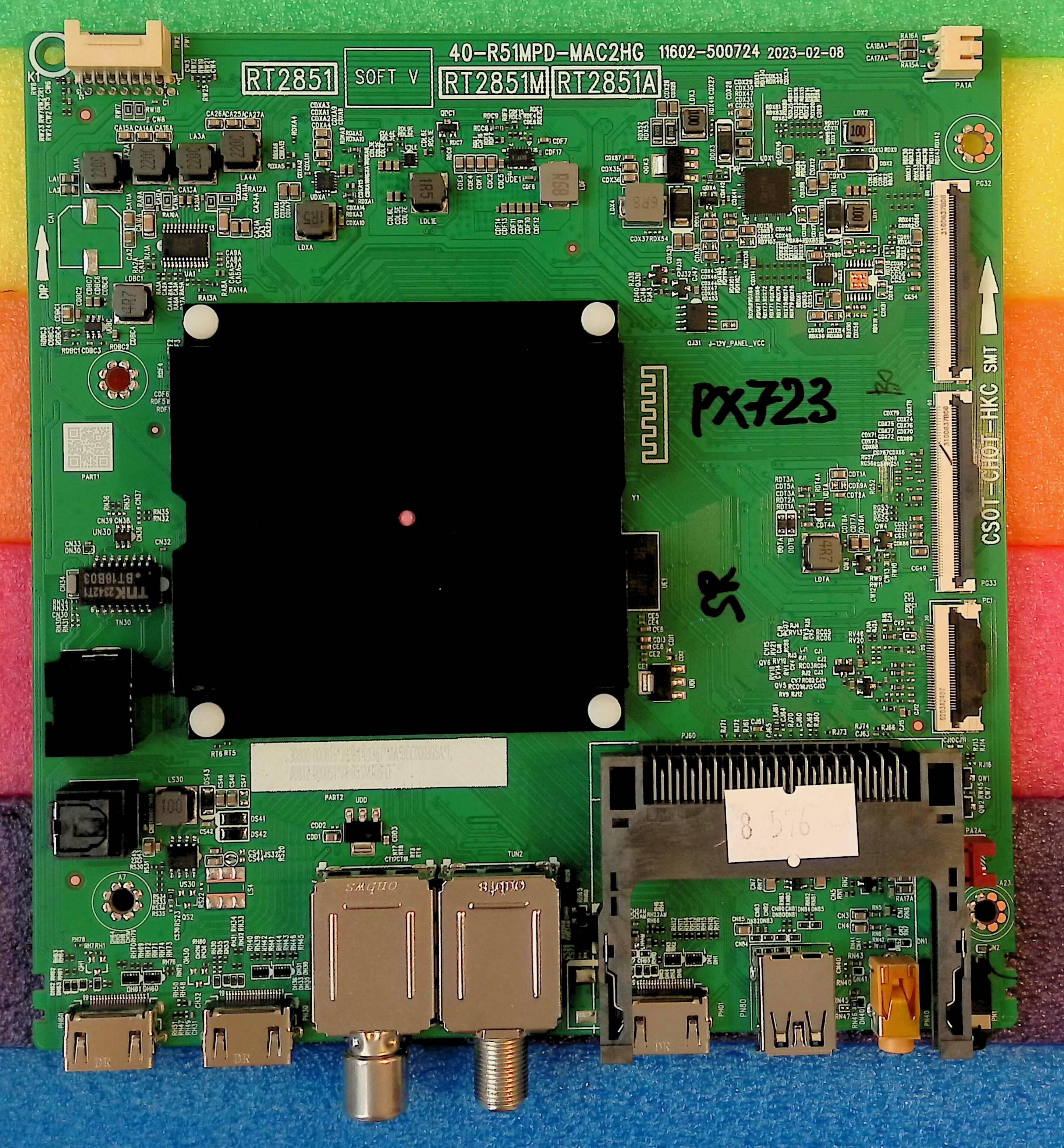RT2851 RT2851M RT2851A 40-R51MPD-MAC2HG 11602-500724 - pozitia PX152 PX723 PX835