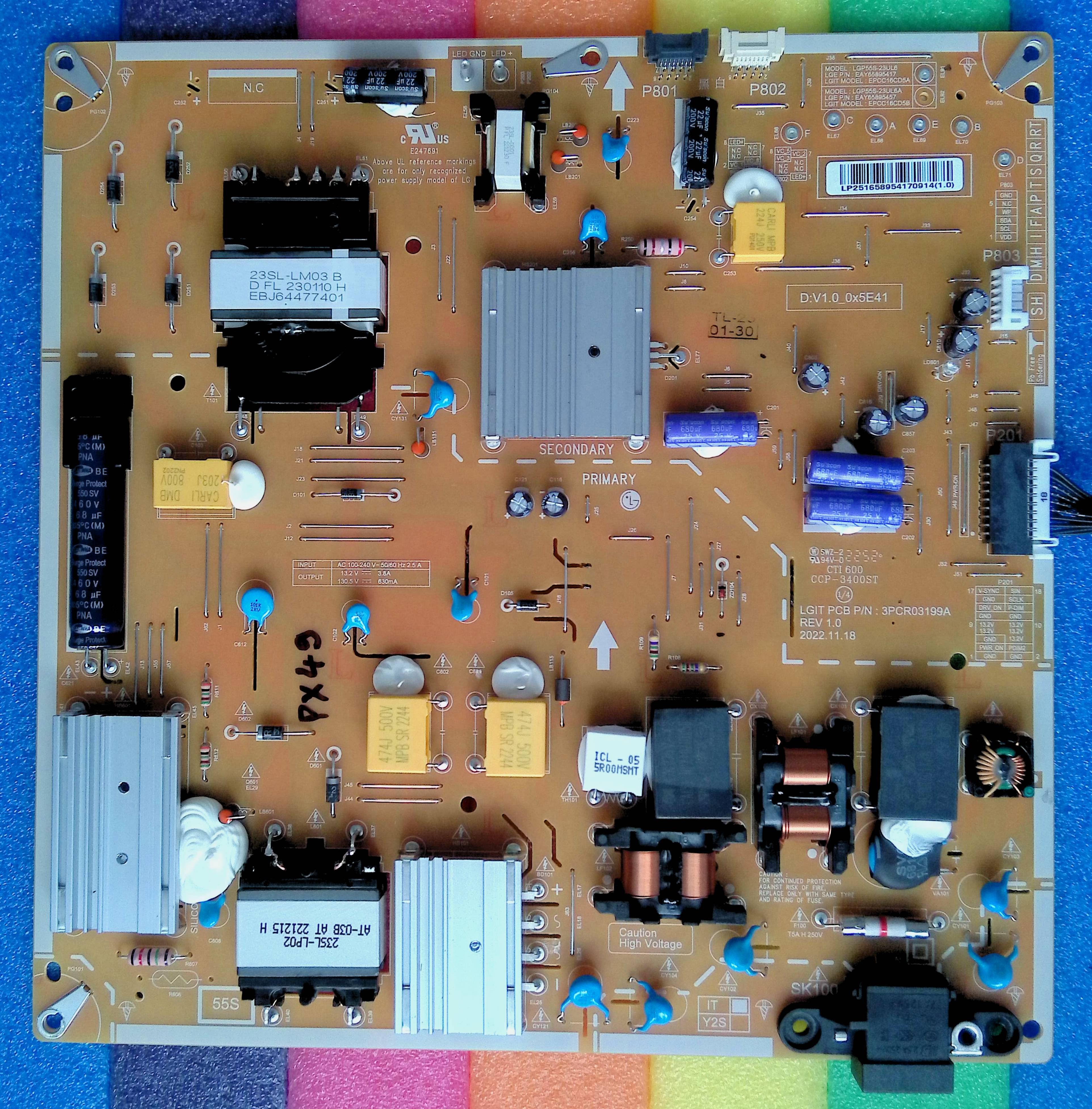 LGP55S-23UL6 = EAY65895417 = EPCC16CD5A = 3PCR03199A - pozitia PX149