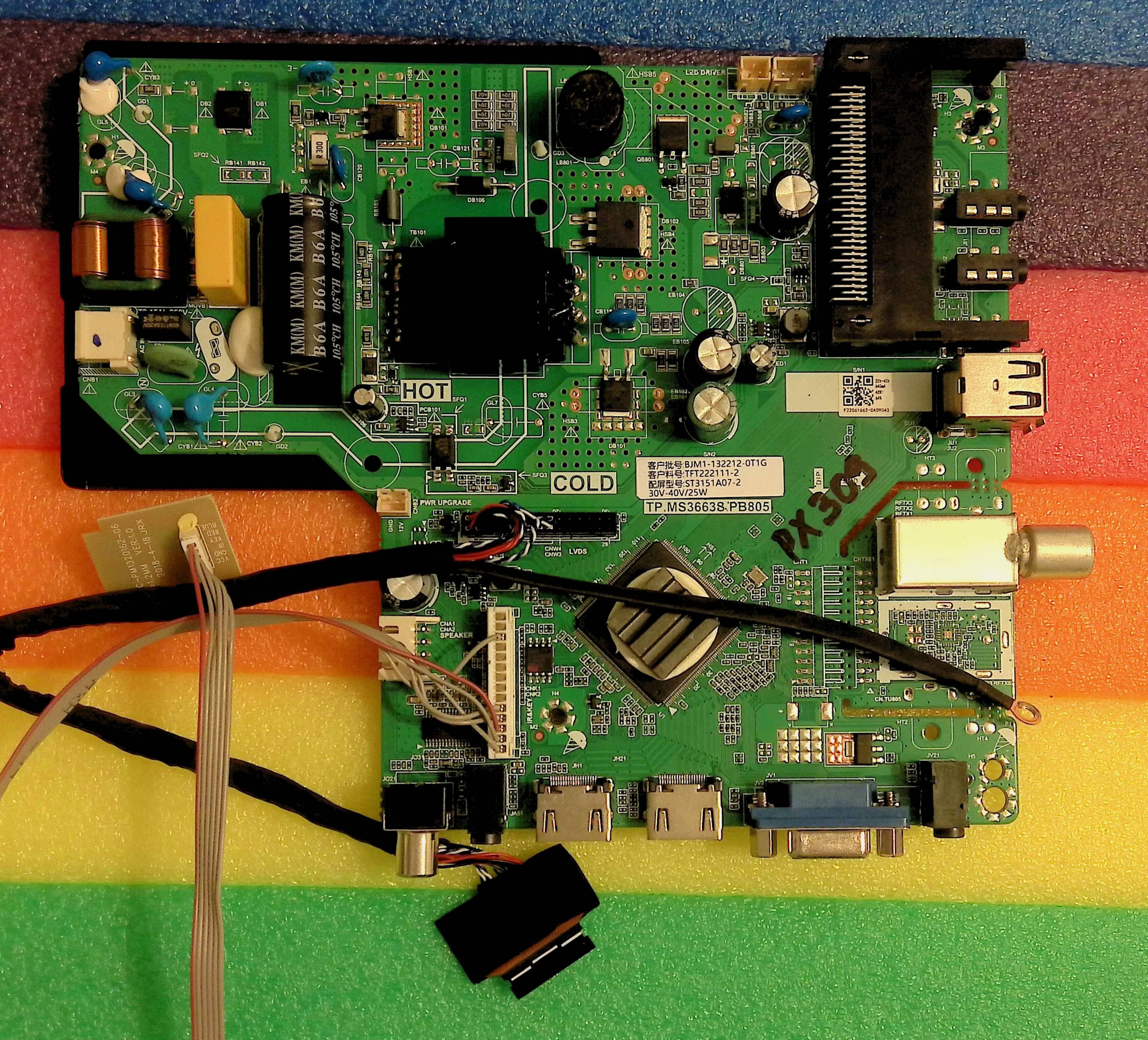 TP.MS3663S.PB805 - pozitia GG602 GG603 GG639 GG644